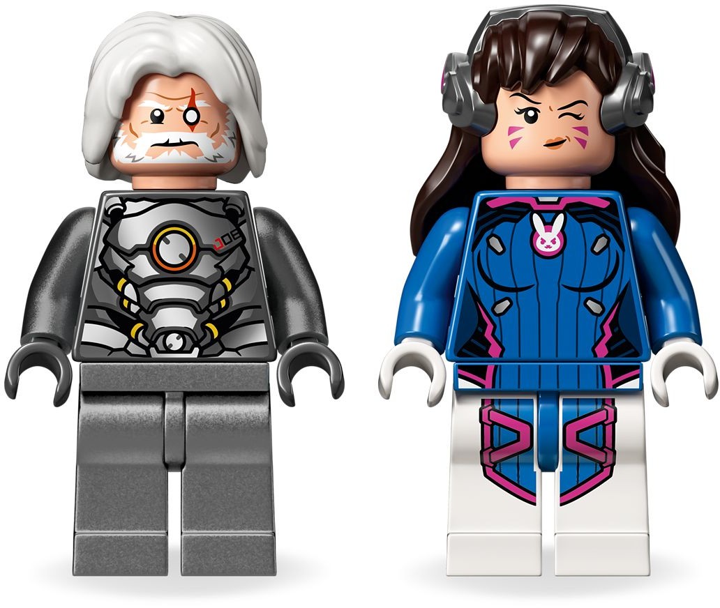 LEGO 75973 D.Va & Reinhardt Overwatch Mech & Armor Set - SuperSaverAU - view 3