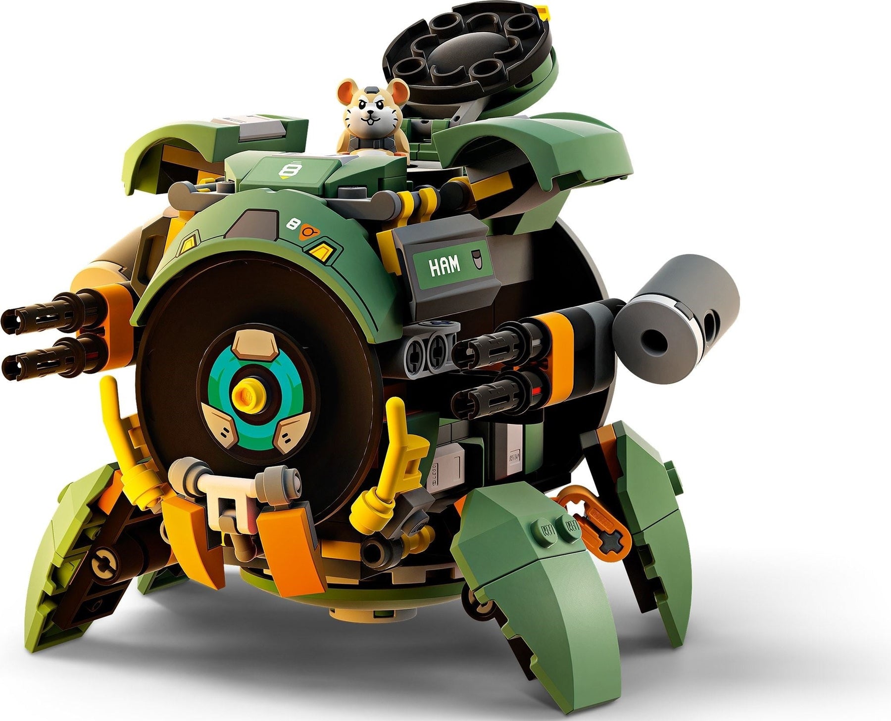 LEGO 75976 Overwatch Wrecking Ball Mech & Hammond Figure - SuperSaverAU - view 2