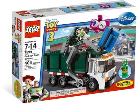 LEGO 7599 Toy Story 3 Exclusive Limited Edition Set Garbage Truck Getaway- Auzzi Store