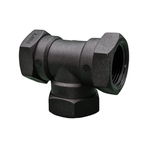 GD Watermark 1" Poly Irrigation F/F/F Tee 25mm Reinforced Nylon