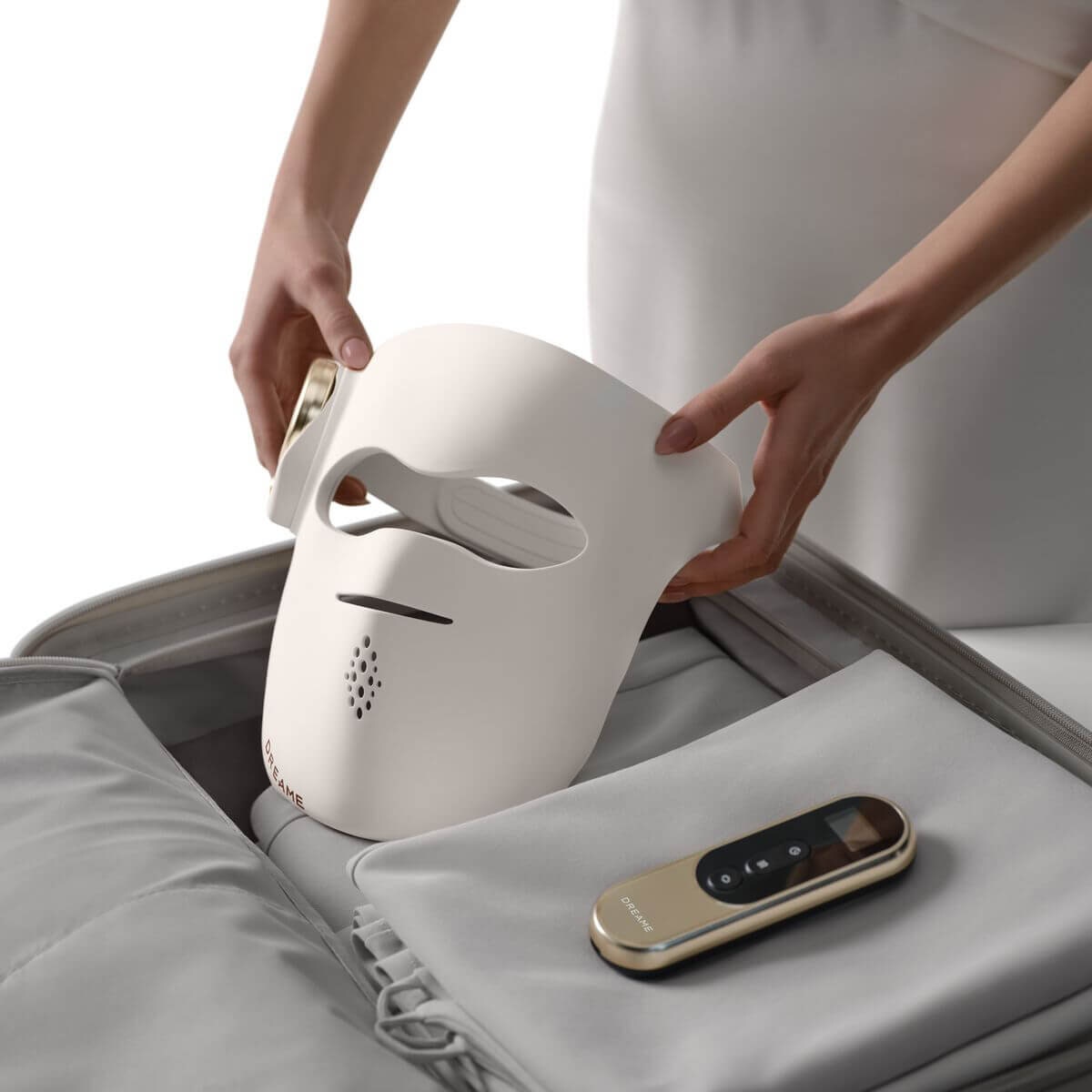 Dreame Chrona Photon Red Light Therapy Skincare Mask - 280 LEDs, 5 Modes, Cordless, Foldable - DRE-LEDM