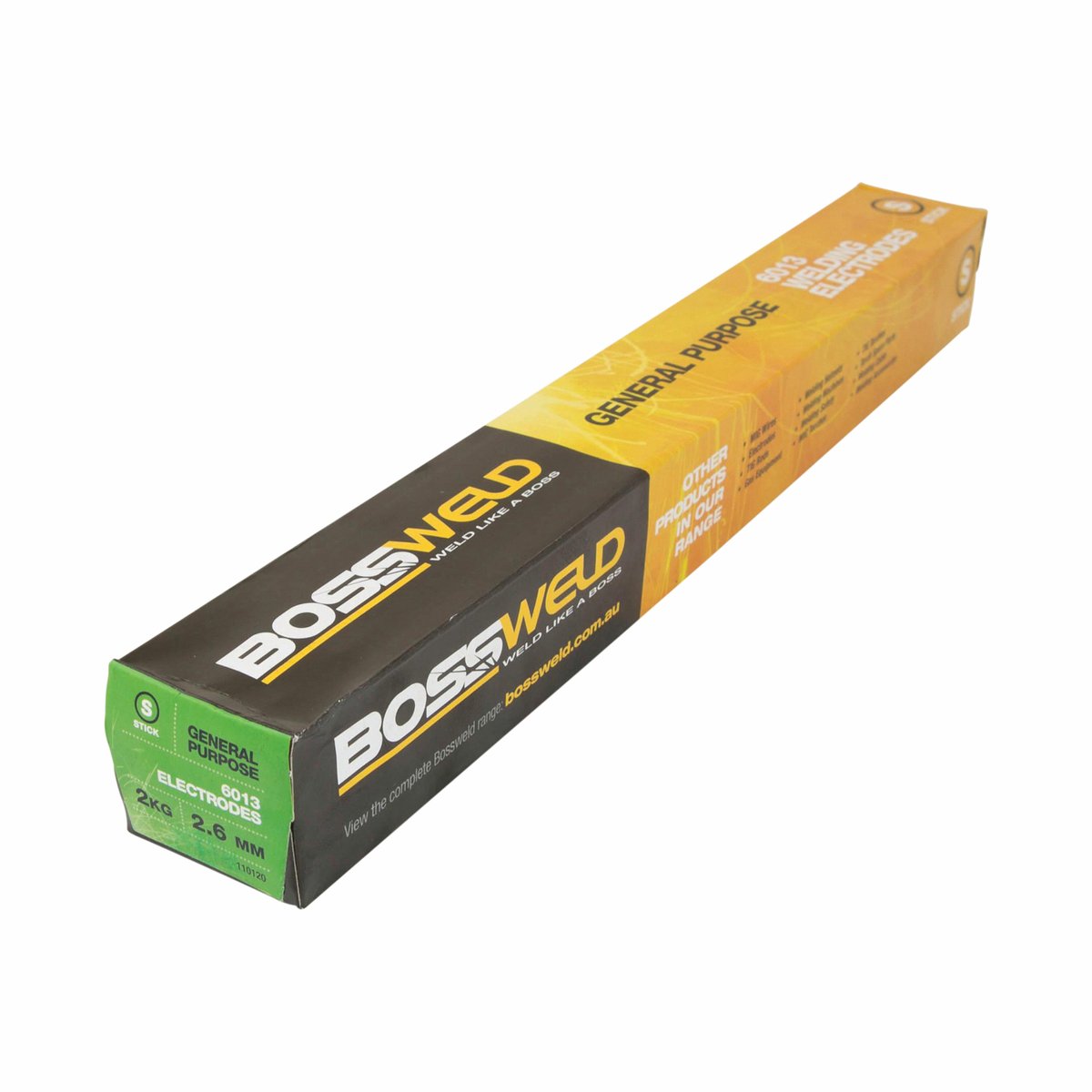 Bossweld 2.6mm 2kg 6013 General Purpose Welding Electrodes