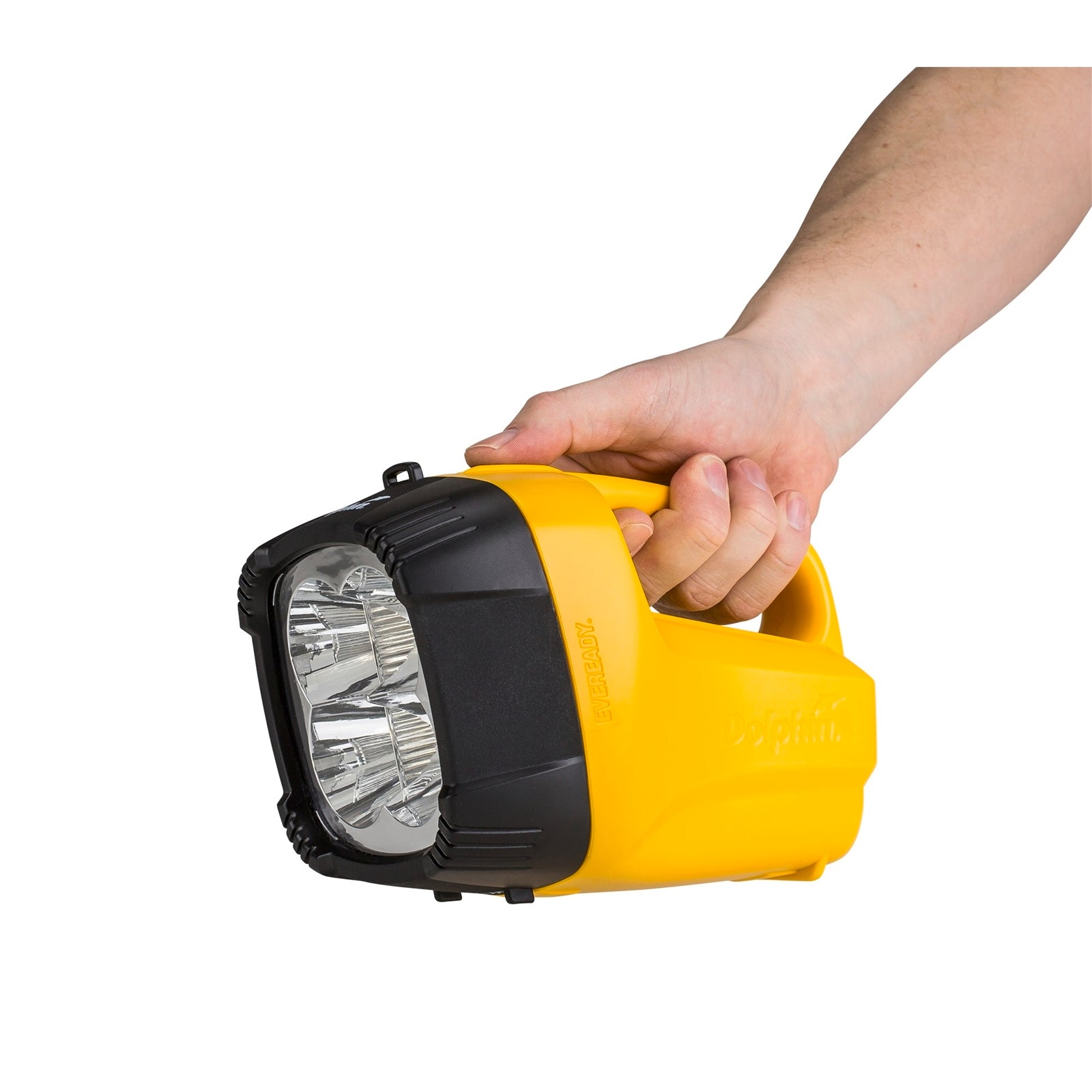 Eveready Dolphin 235 Lumen LED Lantern with 6V Battery, 250m Beam, Waterproof, Yellow (DOLLN6VWB)