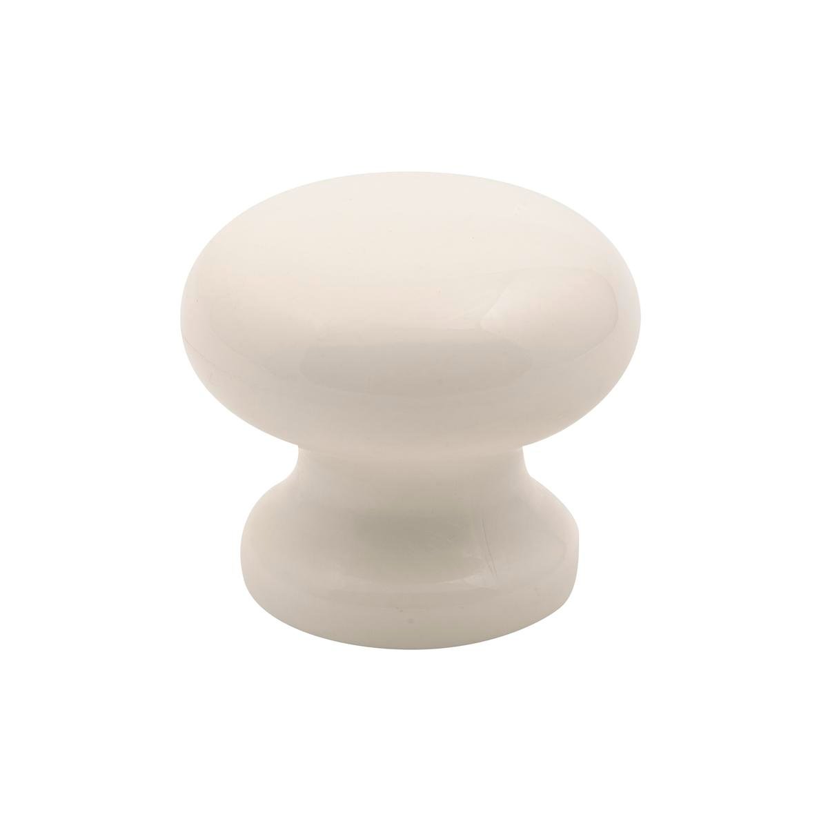 Prestige Knob - 40mm - Acrylic - Antique White - SuperSaverAU - view 1