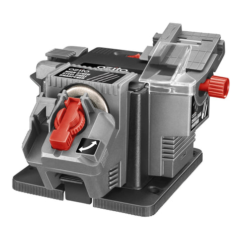 Ozito 65W Multi Function Sharpener MFS-4000, Diamond Wheel, Adjustable Angle, 3 Modules