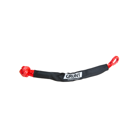 GRUNT 8,000kg Braided Soft Shackle 45 x 230mm, Abrasion-Resistant 4WD Recovery
