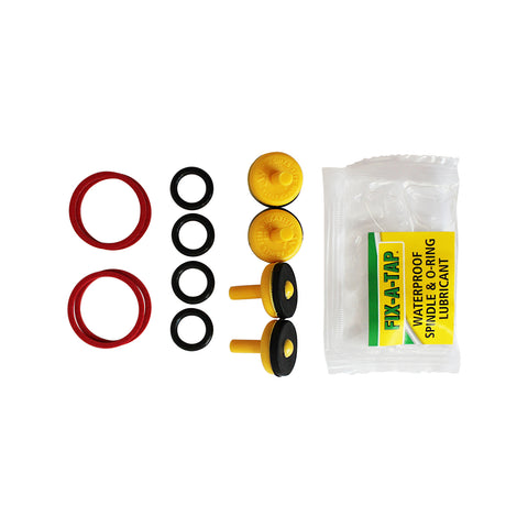 FIX-A-TAP 13mm 1/2" Nylon Tap Valve Repair Kit - 4 Pack