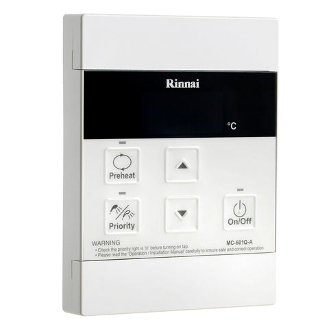 Rinnai Universal hot water system controller - White - Natural gas category - 3 year warranty - MC601QA