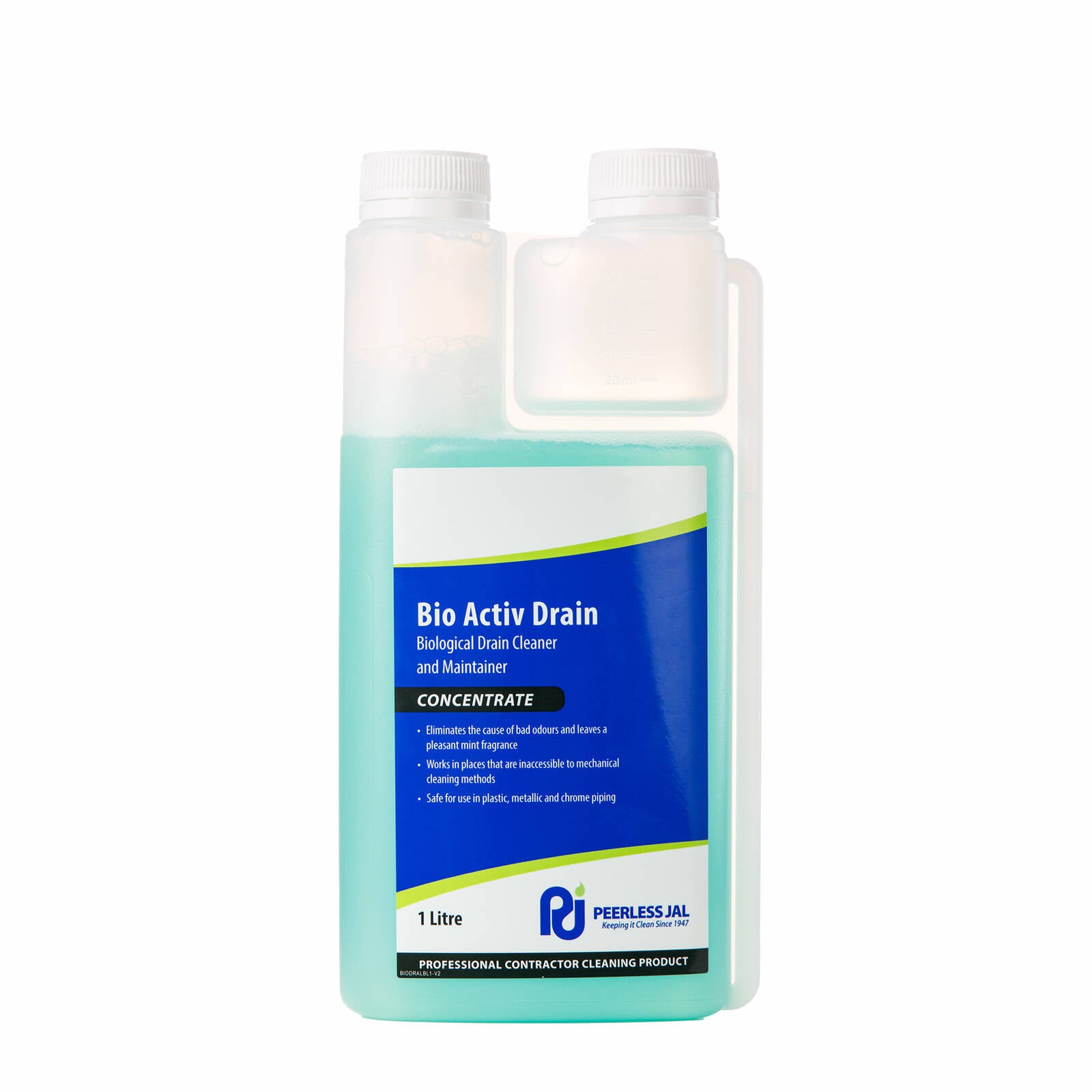 Peerless JAL 1L Bio Activ Drain Cleaner Liquid Indoor