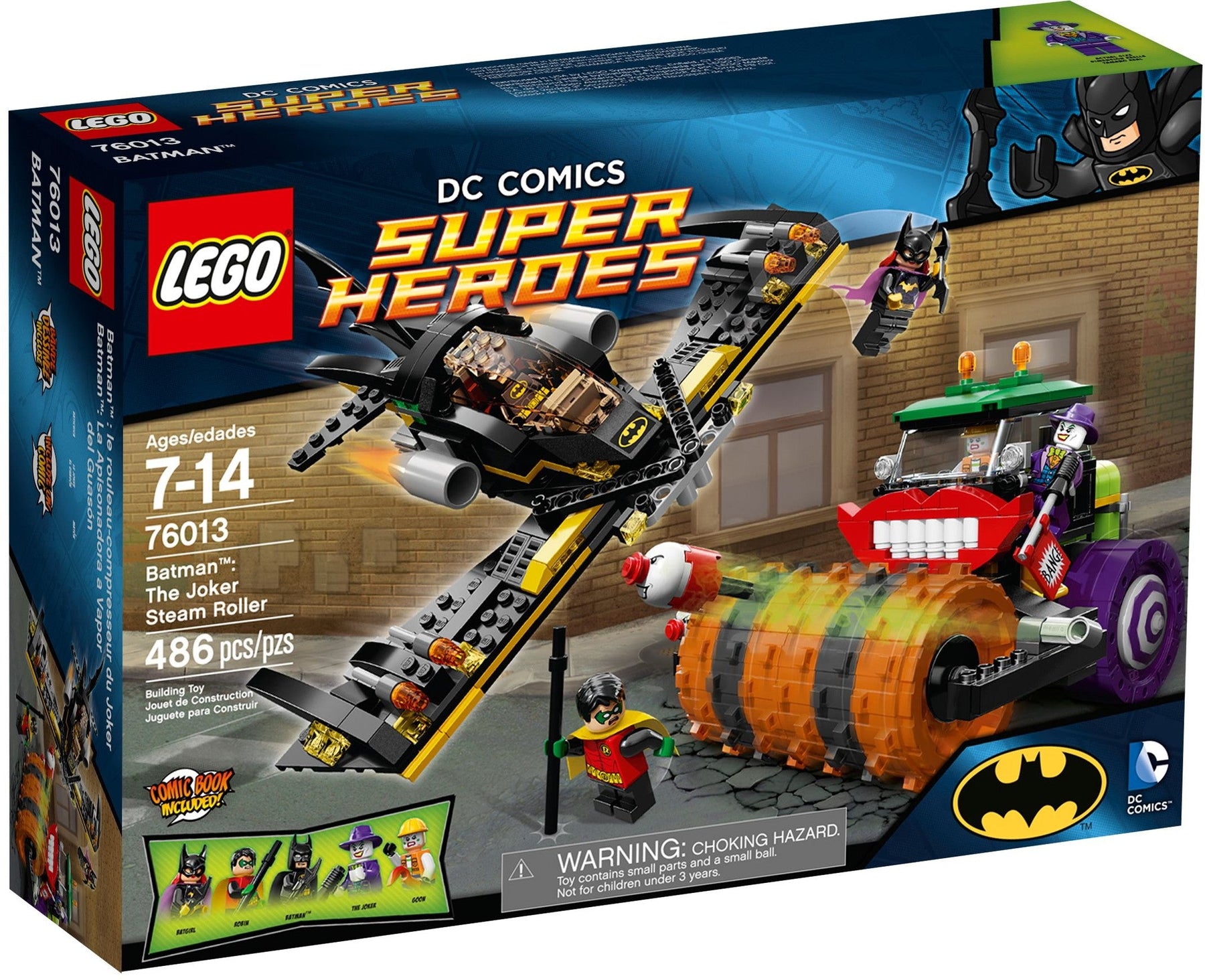 LEGO 76013 Super Heroes Batman: The Joker Steam Roller- Auzzi Store
