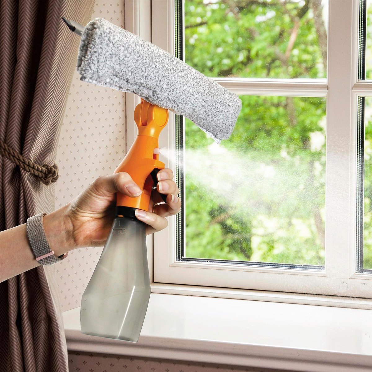 Sabco Bulldozer Microfibre Complete Angle Window Washer
