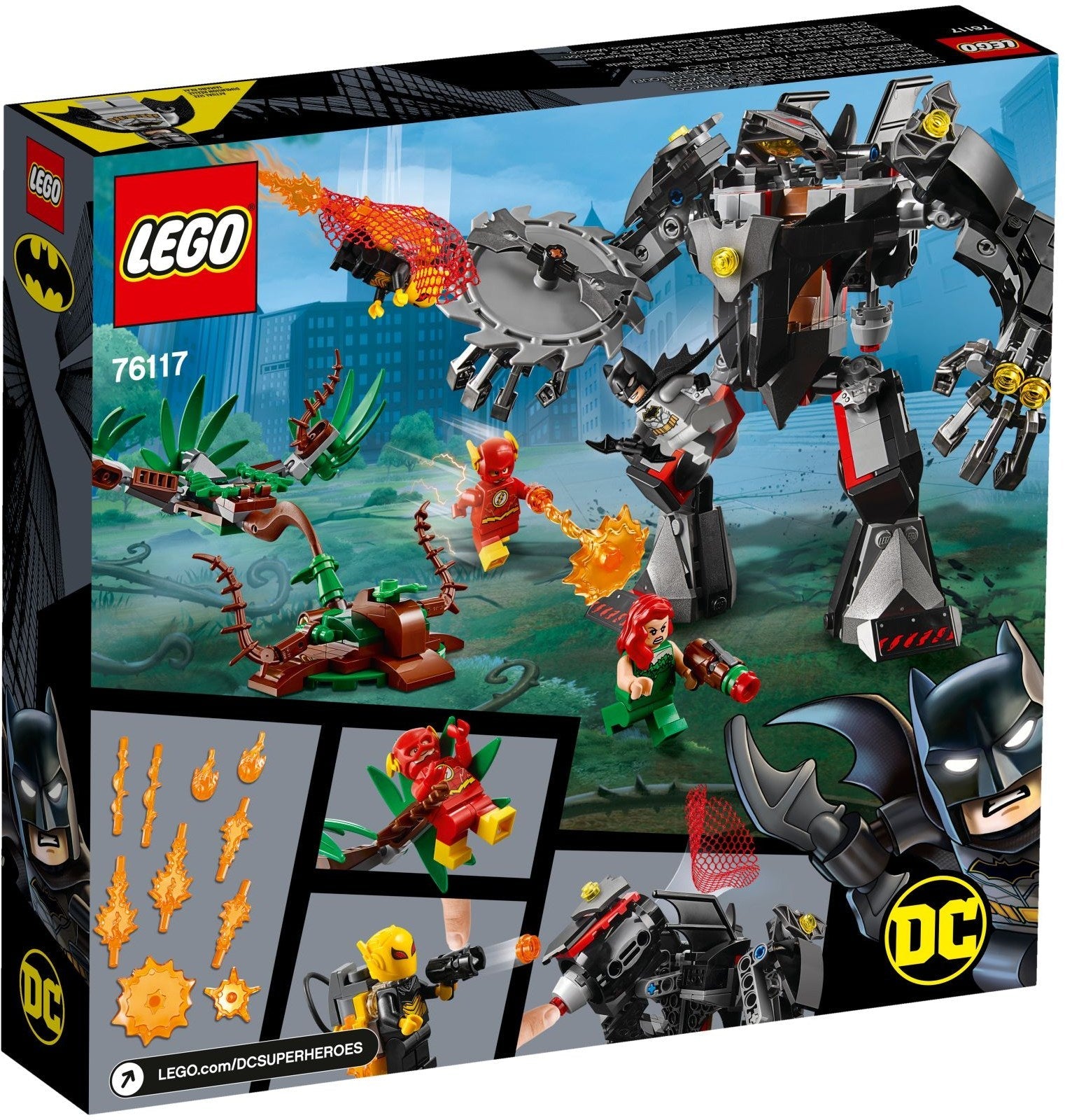 LEGO 76117 Batman Mech vs. Poison Ivy Mech - SuperSaverAU - view 4