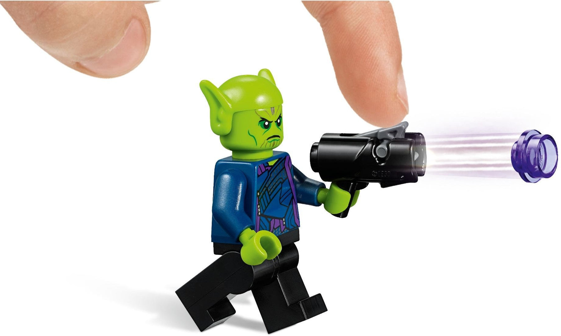 LEGO 76127 Captain Marvel Quinjet & Skrull Attack - SuperSaverAU - view 4