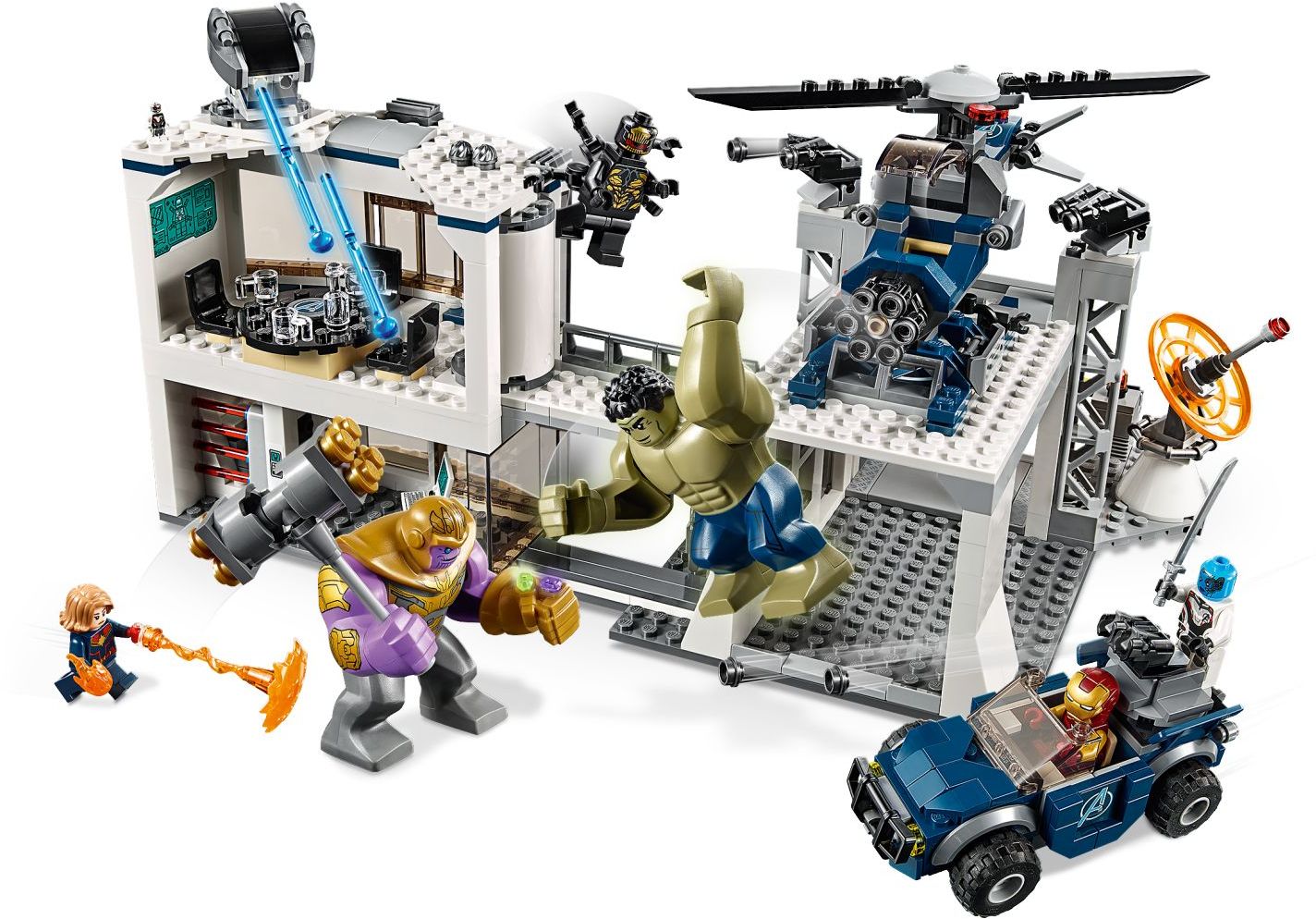 LEGO 76131 Avengers Compound Battle Superhero Minifigures Playset - SuperSaverAU - view 3