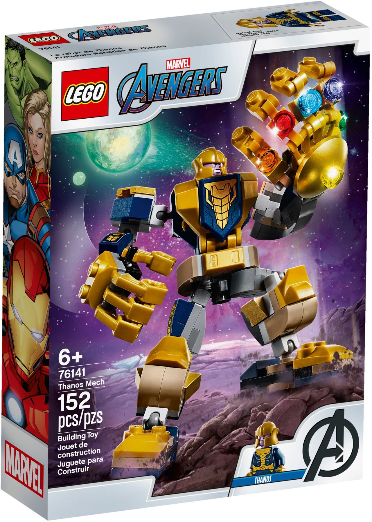 LEGO MARVEL AVENGERS THANOS MECH (76141) - SuperSaverAU - view 1