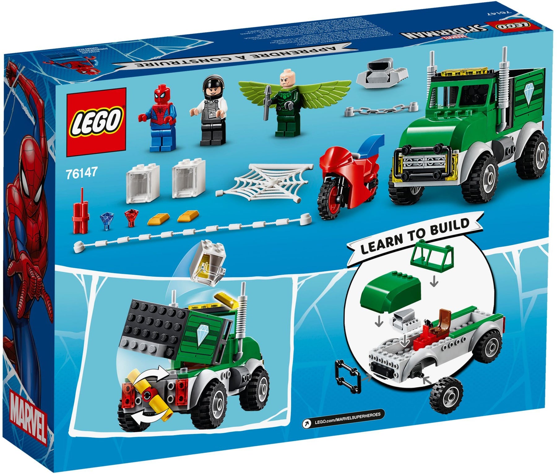 LEGO Marvel Super Heroes 76147: Vultures Trucker Robbery- Auzzi Store