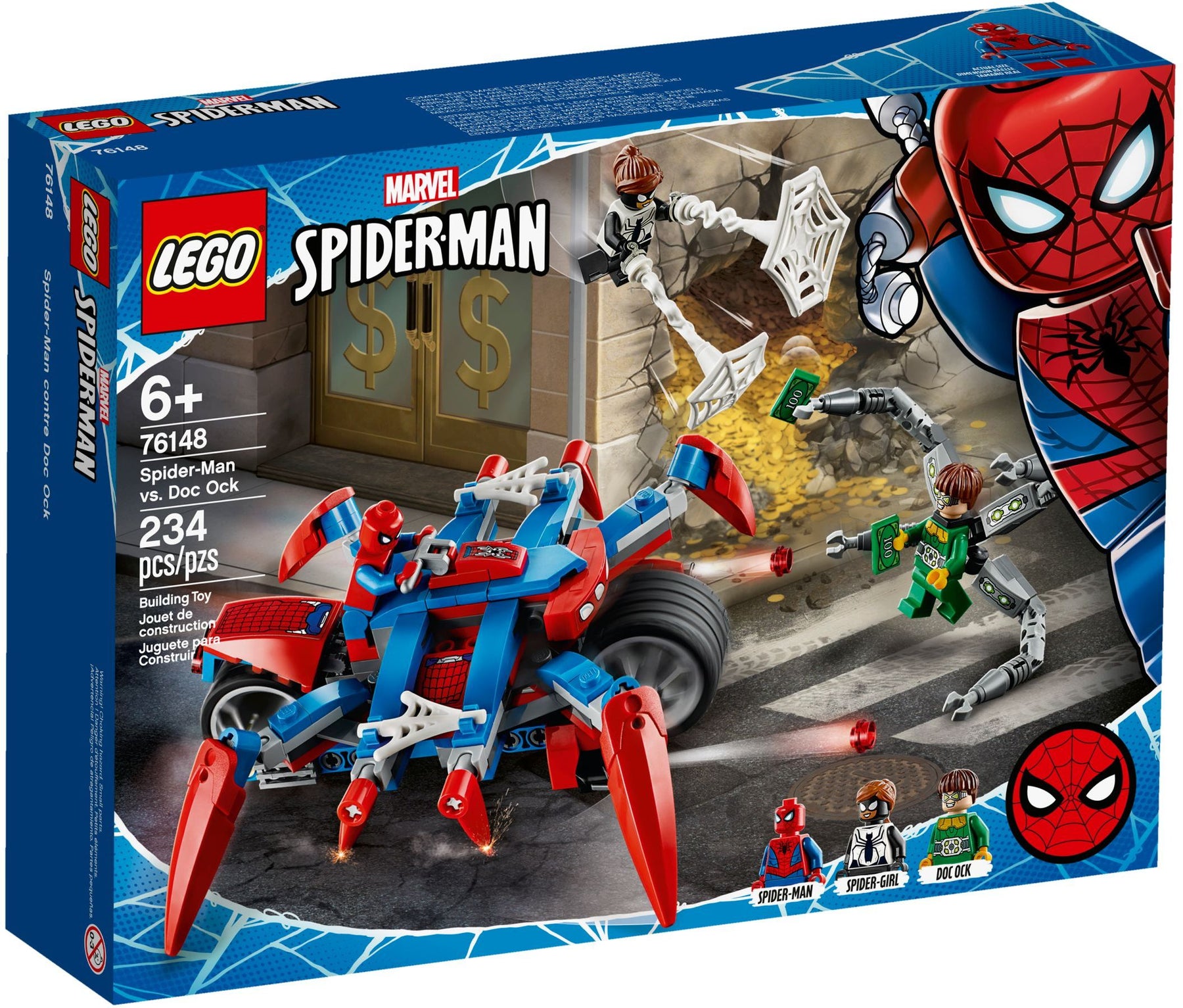 LEGO 76148 Spider-Man vs. Doc Ock Motorcycle - SuperSaverAU - view 1