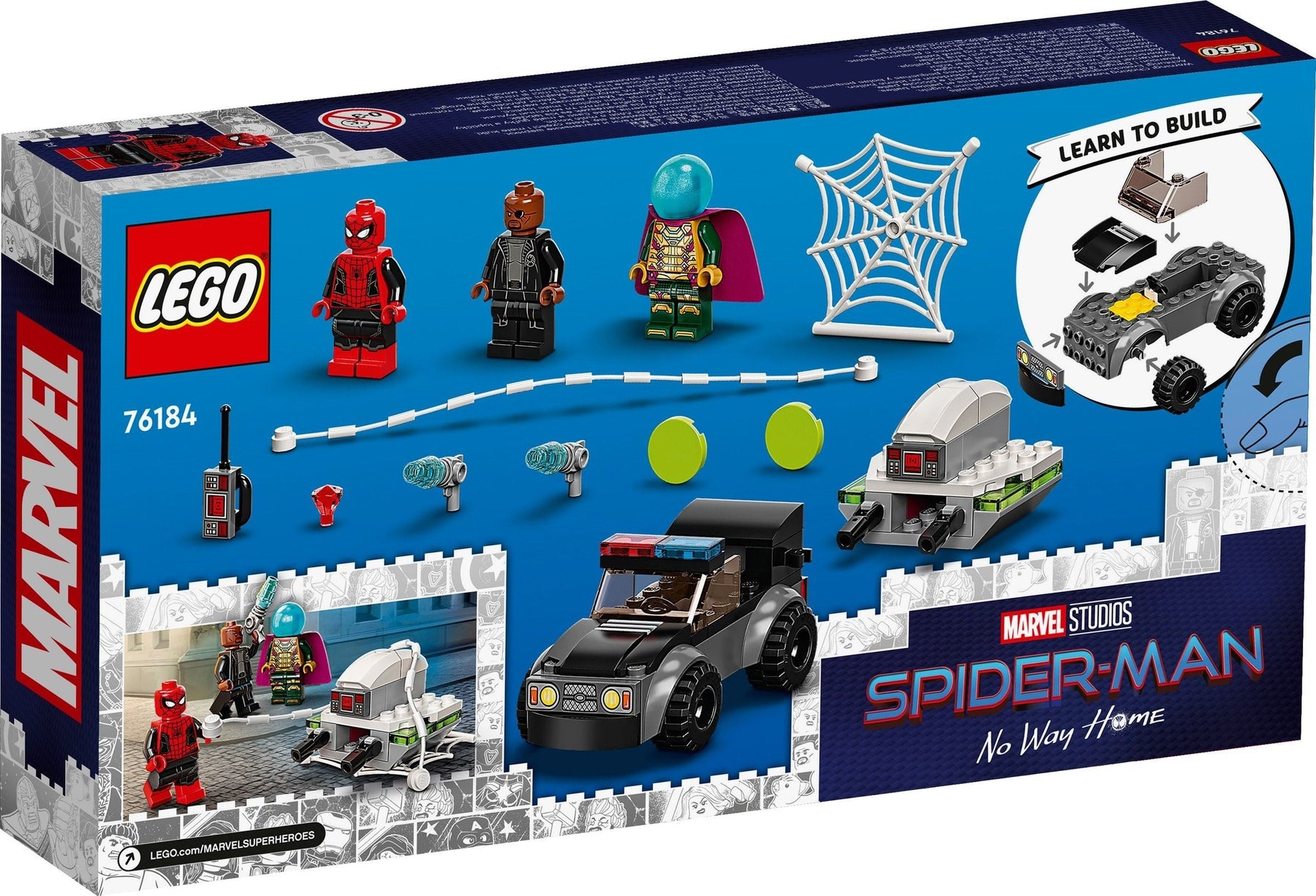 LEGO Marvel Series 76184 Spider-Man vs. Mysterio's Drone Attack- Auzzi Store
