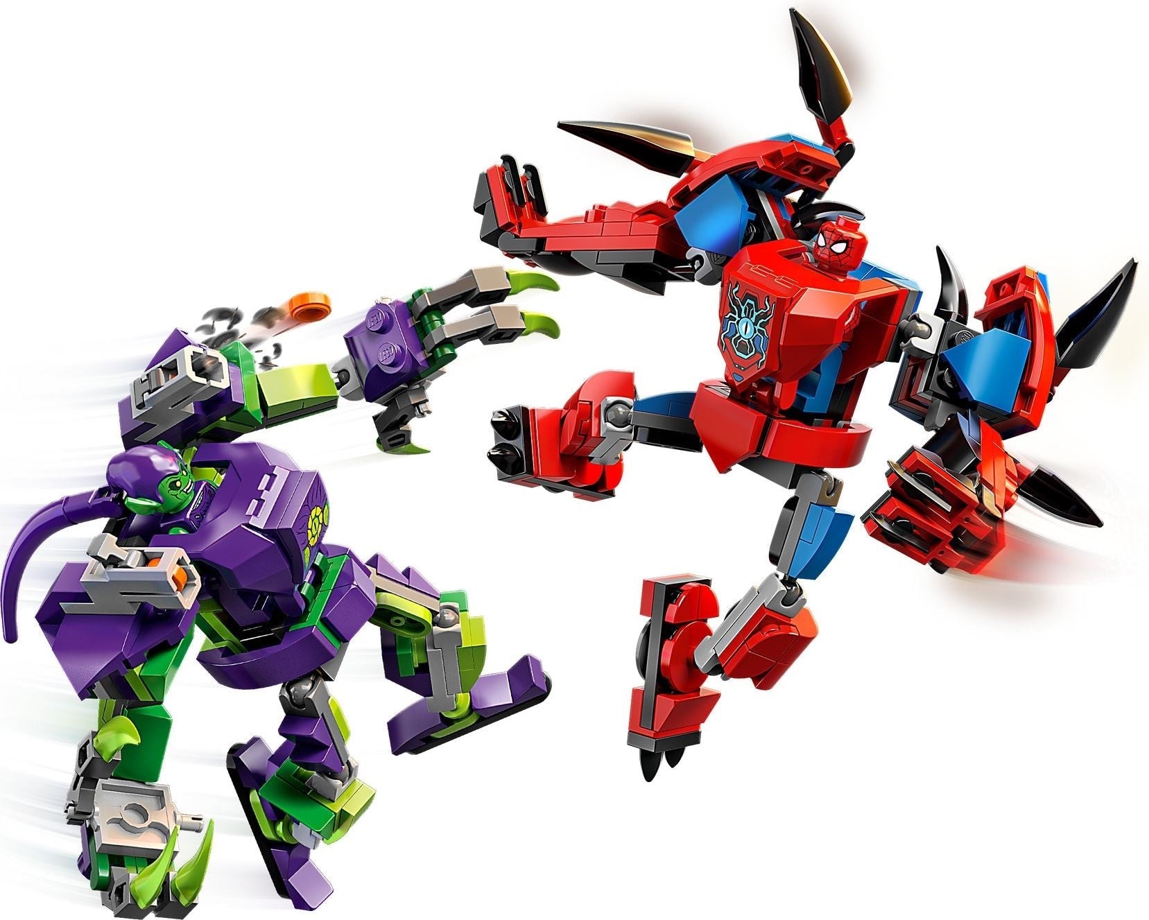 LEGO 76219 Spider-Man vs. Green Goblin Mech Battle - SuperSaverAU - view 4