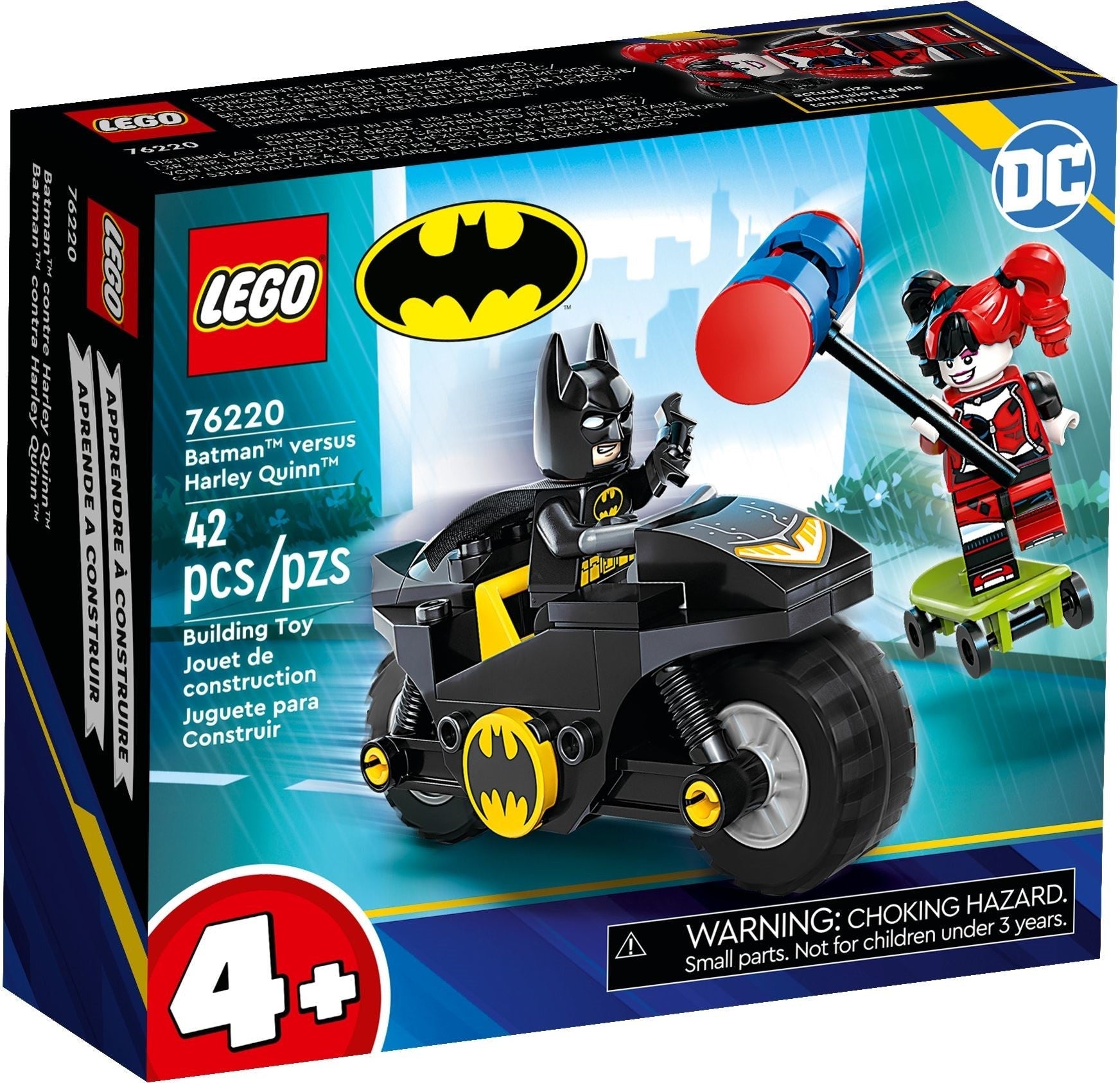 LEGO 76220 Batman vs. Harley Quinn 4+ Set - SuperSaverAU - view 1