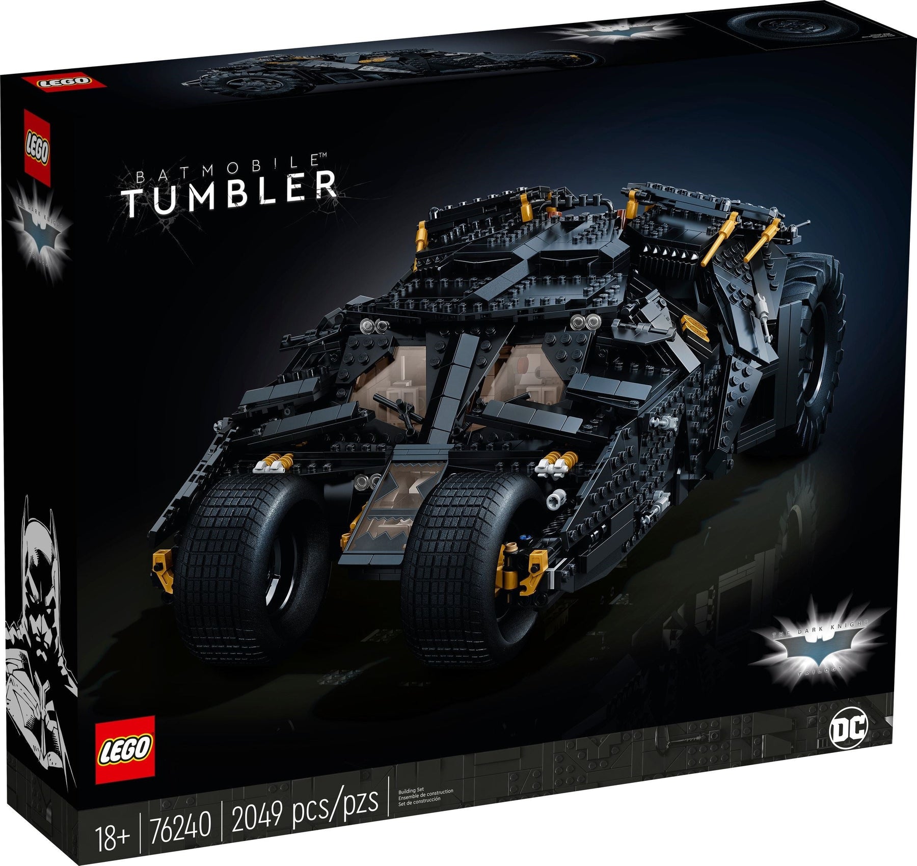 LEGO DC Super Heroes Batman Batmobile Tumbler (76240) - SuperSaverAU - view 1