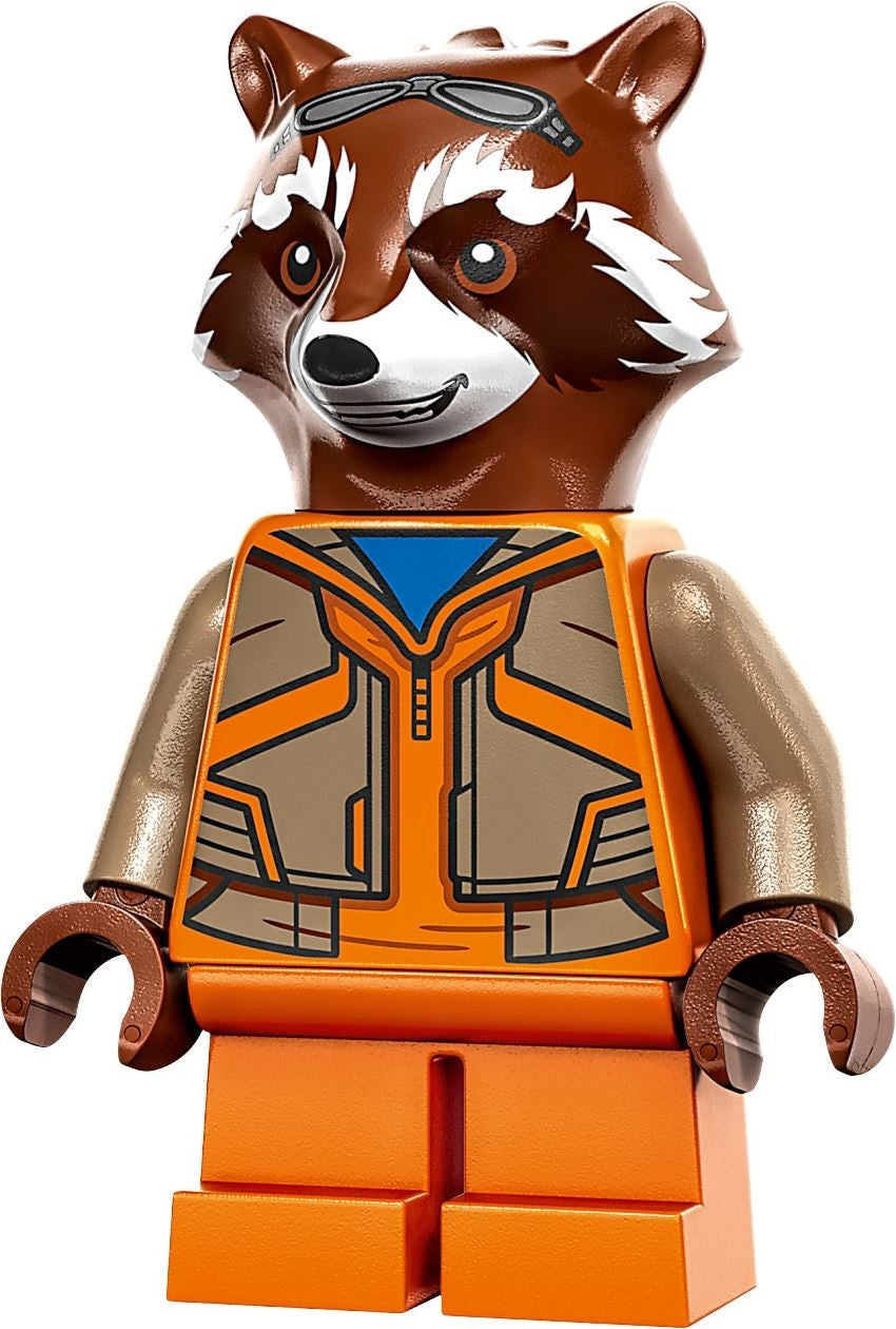 LEGO 76243 Rocket Mech Armor – Guardians of the Galaxy Battle Set - SuperSaverAU - view 4