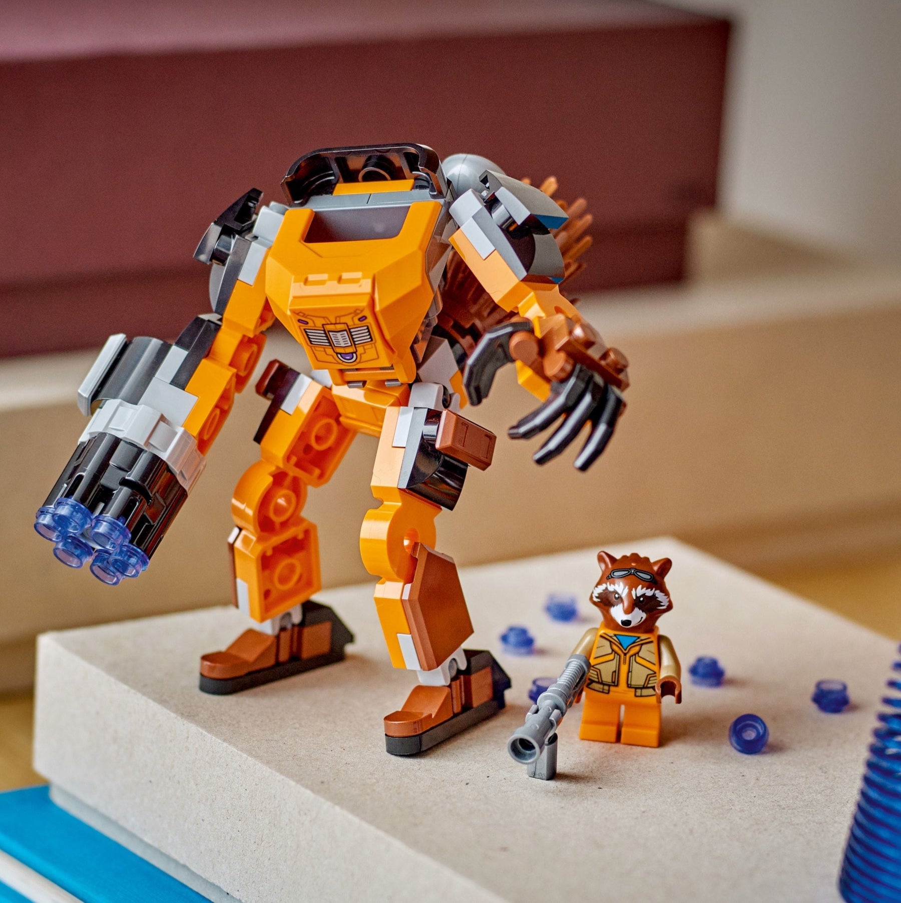LEGO 76243 Rocket Mech Armor – Guardians of the Galaxy Battle Set - SuperSaverAU - view 7
