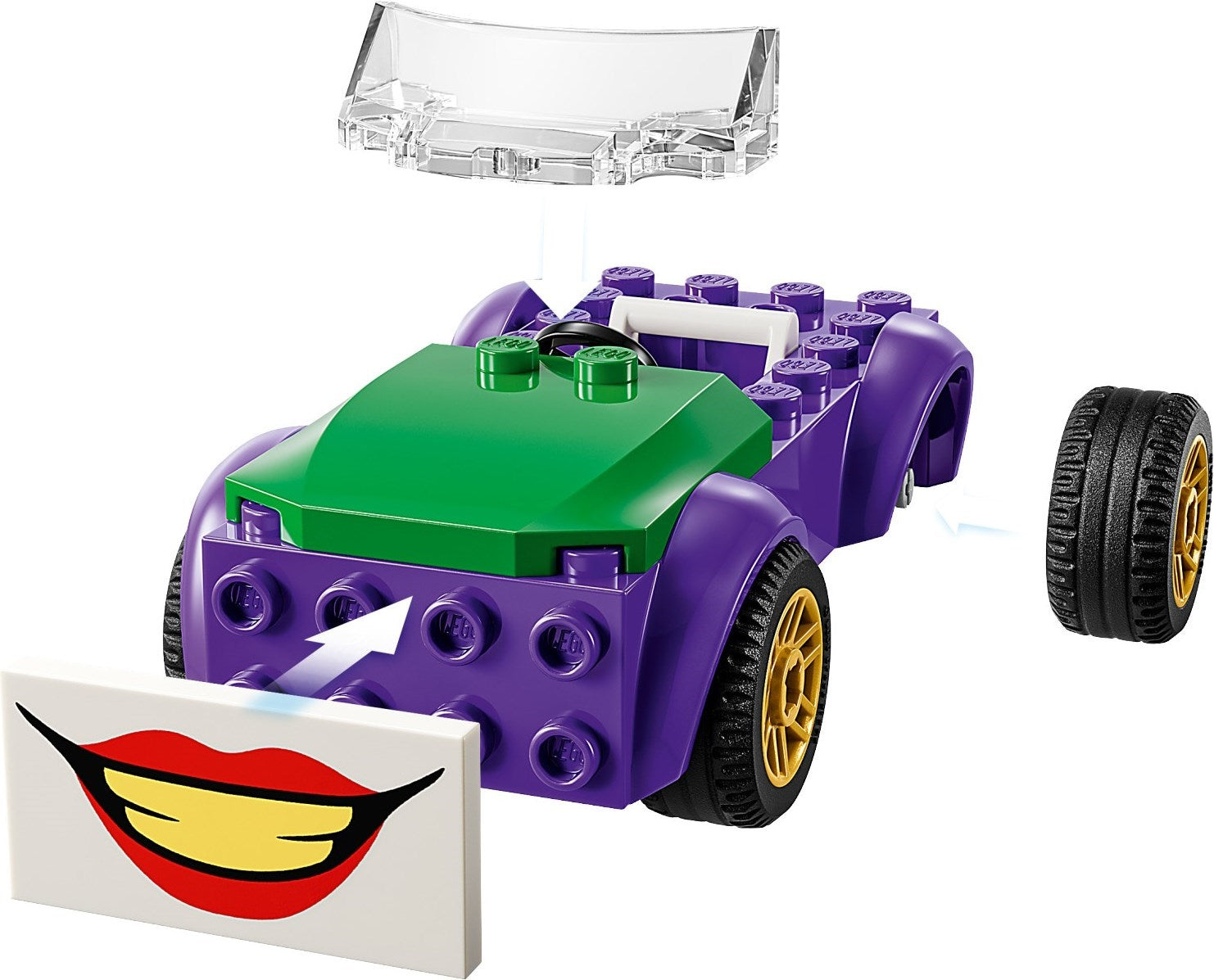LEGO DC Batman 76272 The Batcave with Batman, Batgirl and The Joker- Auzzi Store