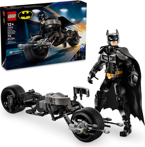 LEGO 76273 DC Batman Construction Figure BatPod Bike - SuperSaverAU - view 1
