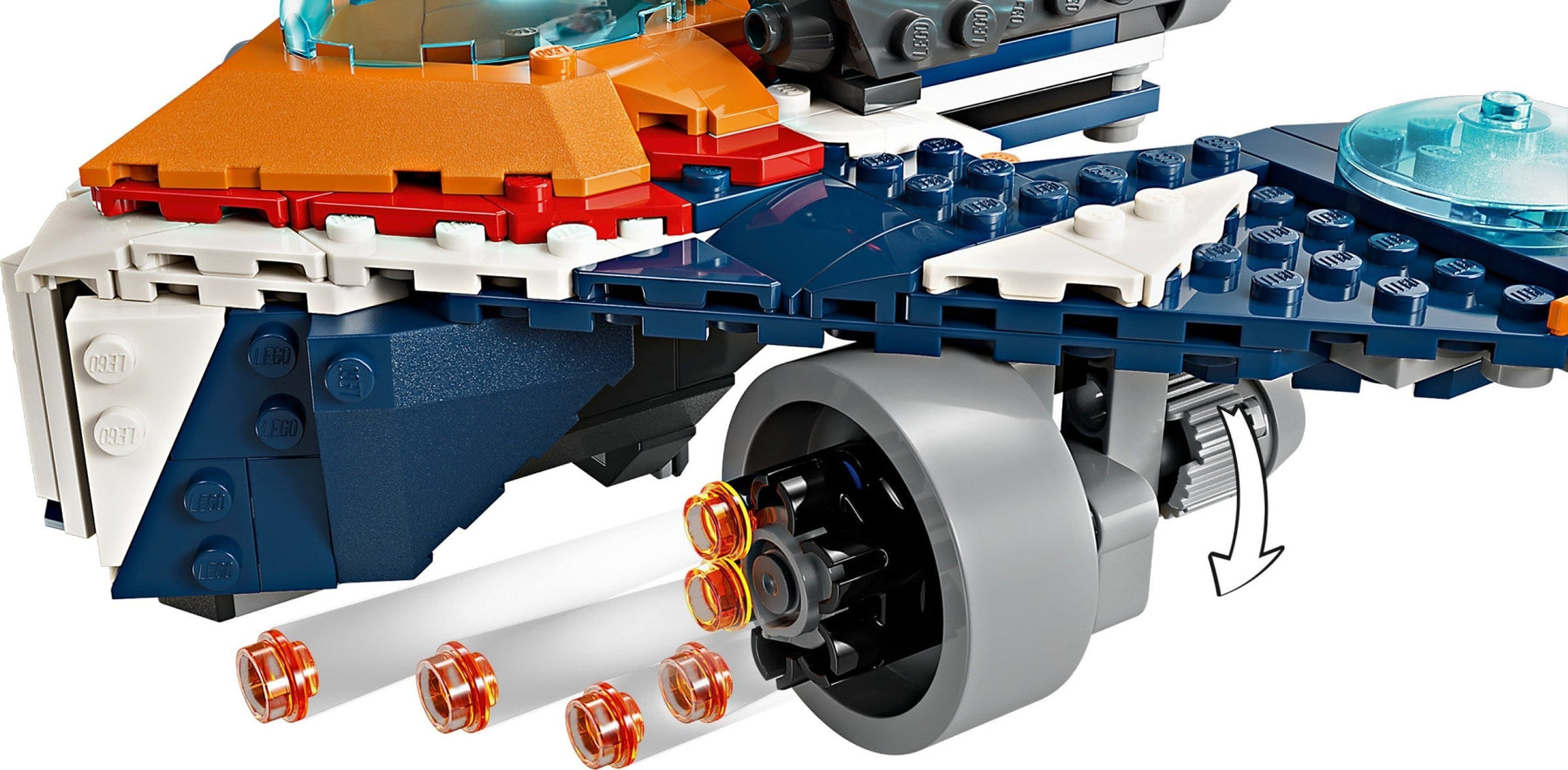 LEGO Marvel 76278 Rocket's Warbird vs. Ronan- Auzzi Store