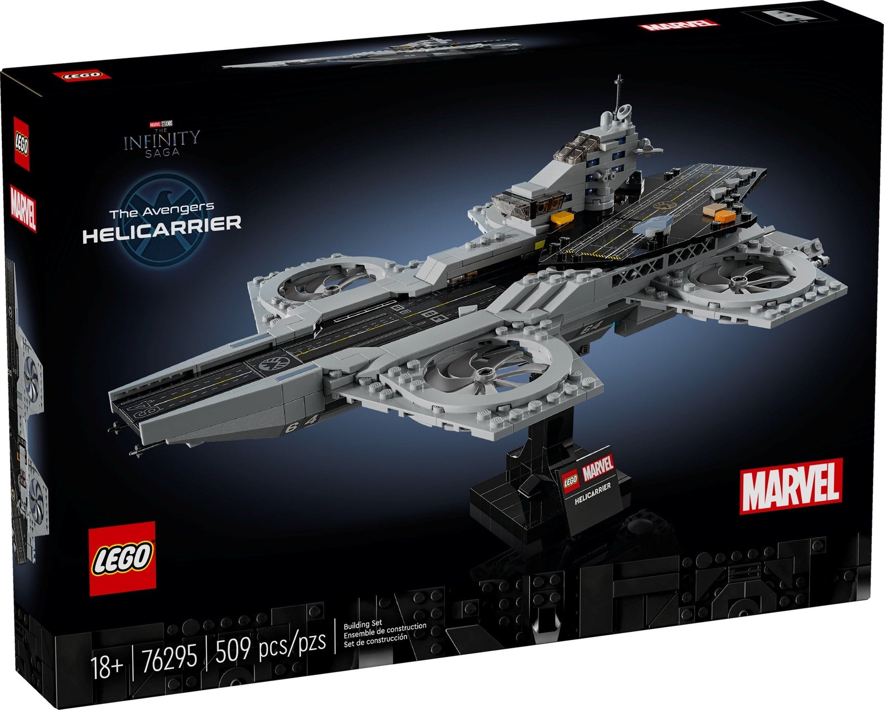 LEGO Marvel The Avengers Helicarrier 76295 - SuperSaverAU - view 1