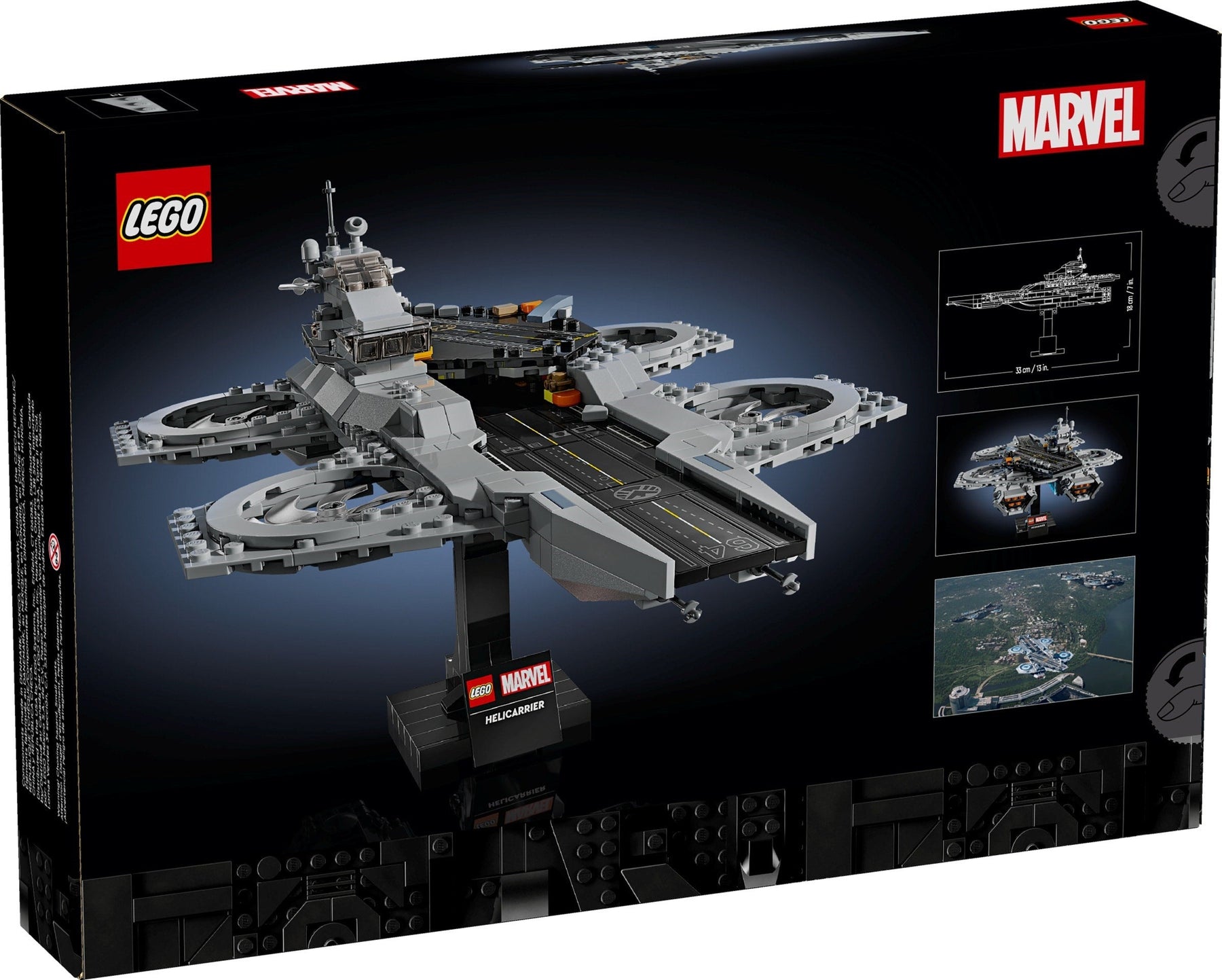 LEGO Marvel The Avengers Helicarrier 76295 - SuperSaverAU - view 2