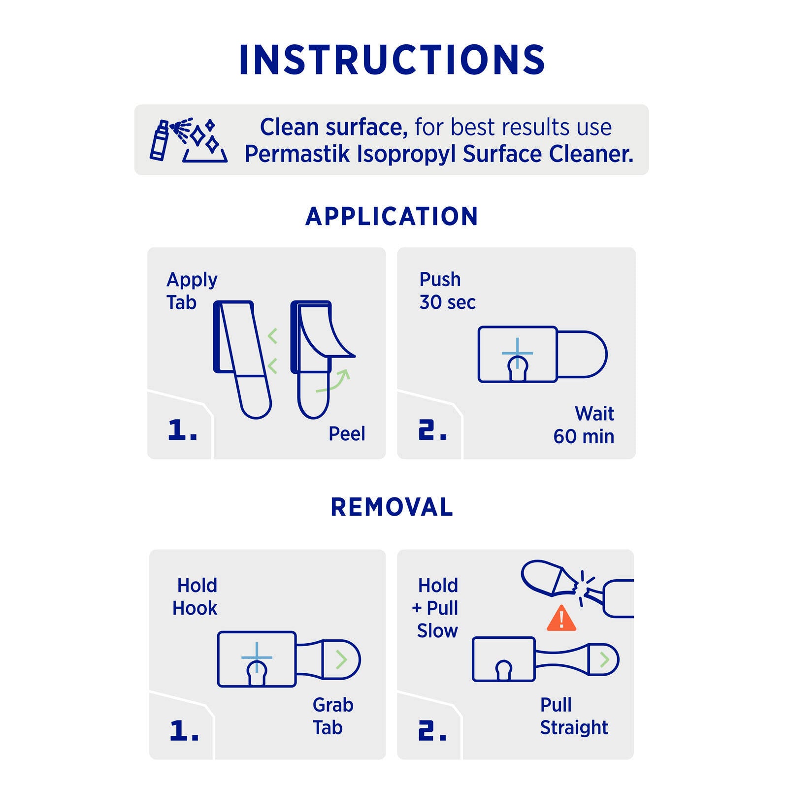 Permastik Clear Self-Adhesive Wire Holders - 18 Pack, Indoor Cable Clips