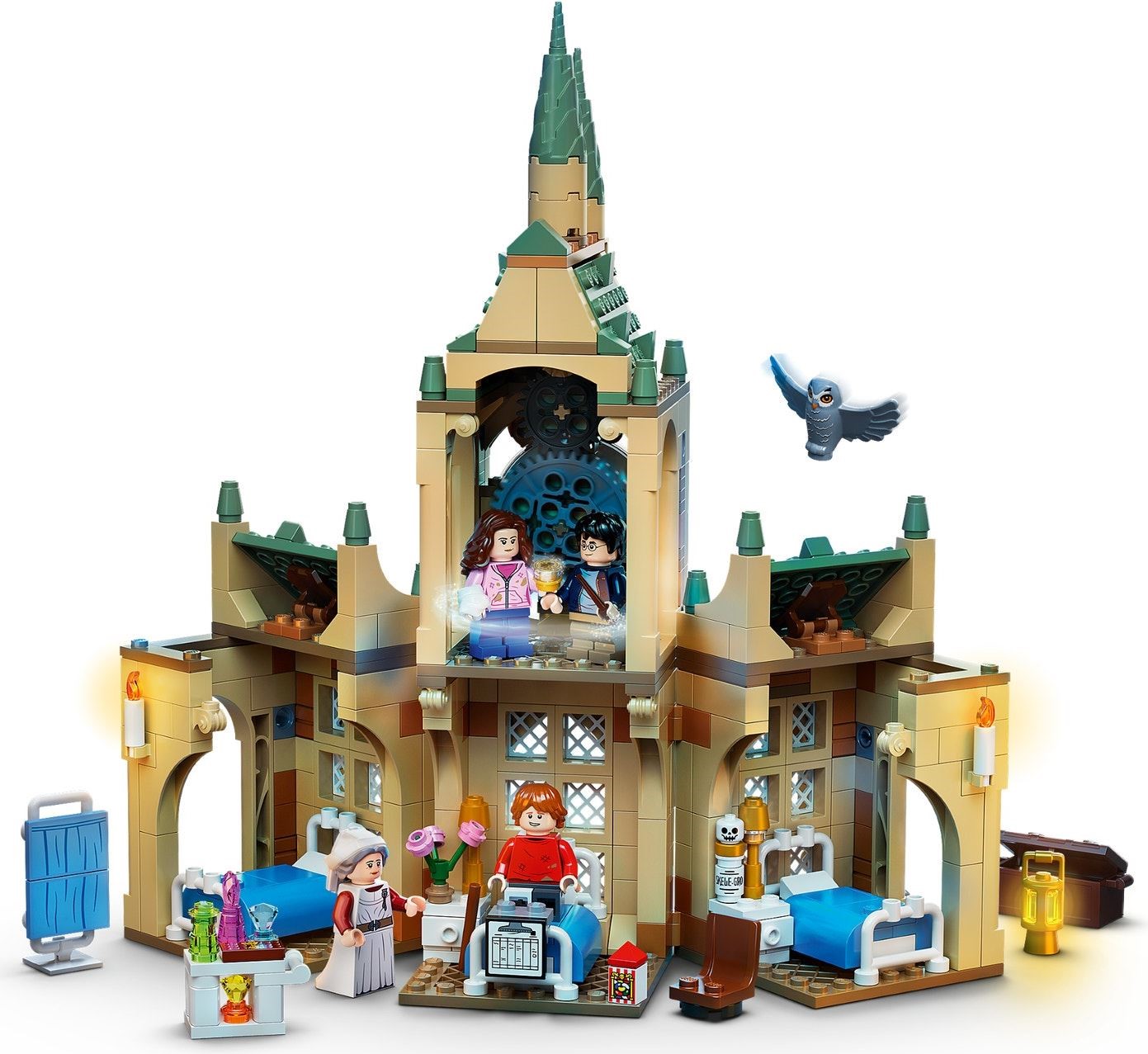 LEGO 76398 Hogwarts Hospital Wing: Time-Turner Adventure - SuperSaverAU - view 2