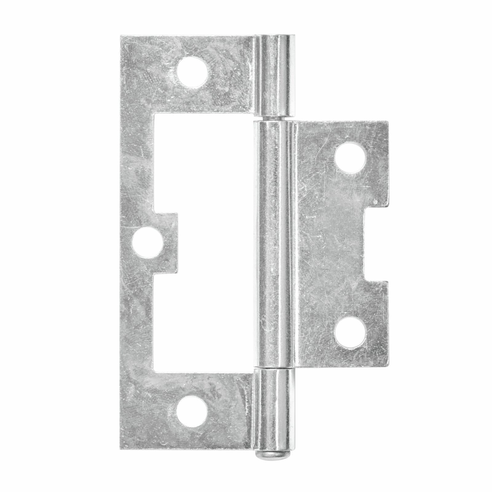 Pinnacle 90mm Zinc Plated Loose Pin Non Mortise Hinge 20 Pack