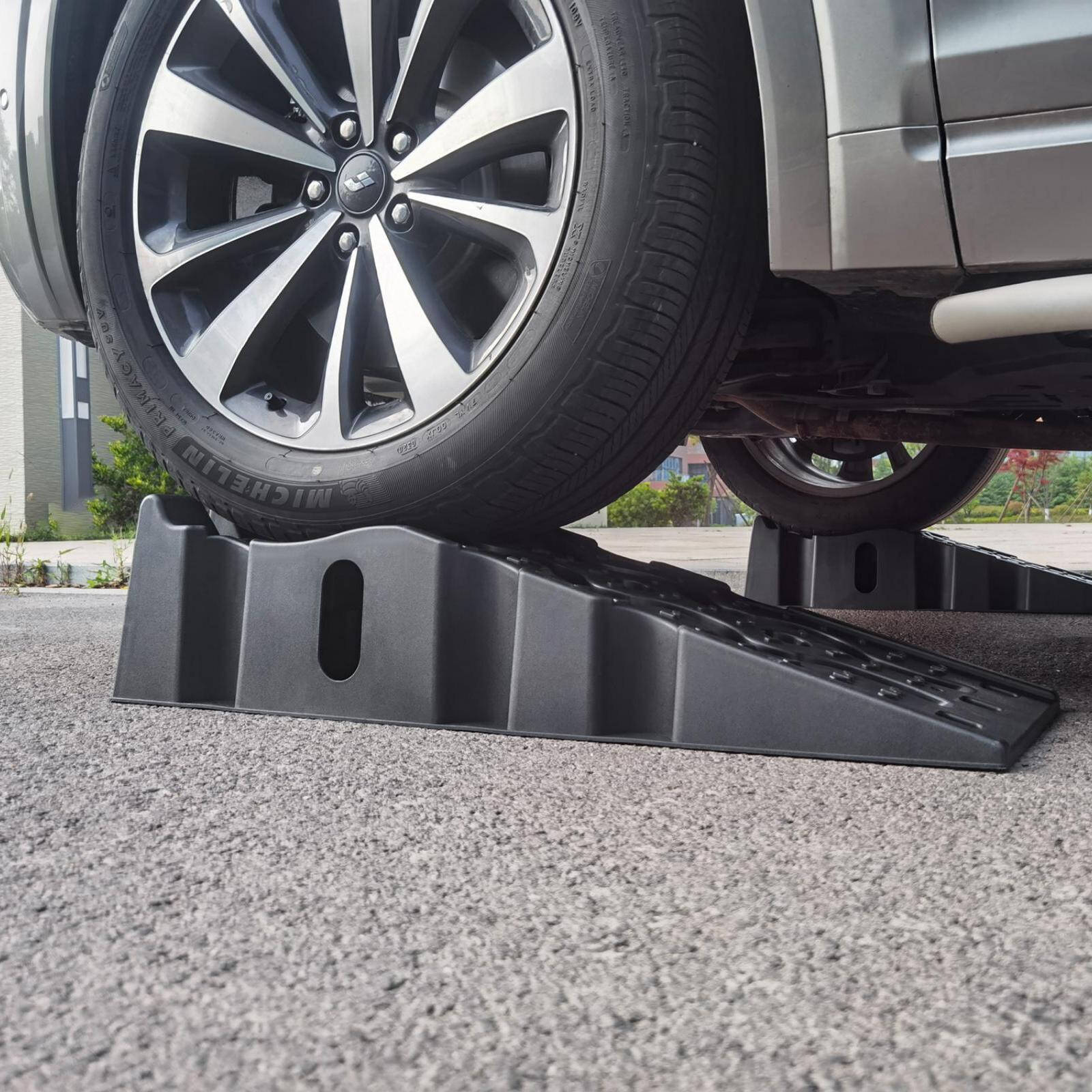 Trojan Stackable Polypropylene Vehicle Ramp Set - 2 Pack