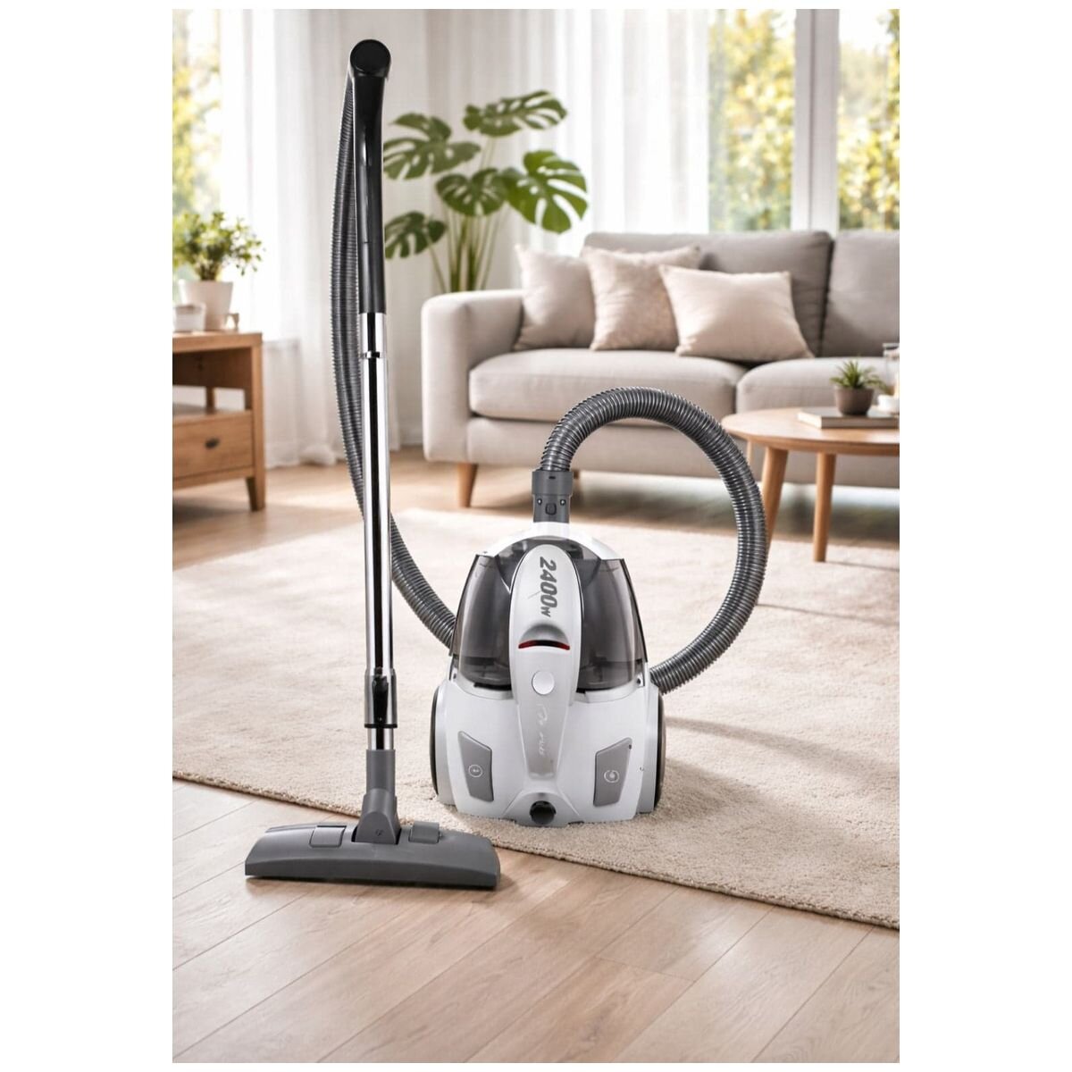 Airflo bagless barrel vacuum cleaner - 2400W motor - washable filter - telescopic wand - OP2011
