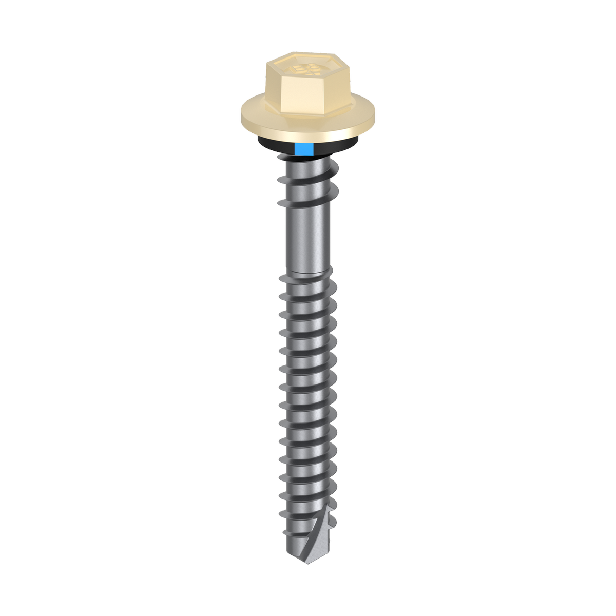 Bremick Vortex Plus Roofing Screw 6.2 x 50mm - Hex B8 - Box of 100 - Watertight Seal - Durable Carbon Steel - SuperSaverAU - view 3