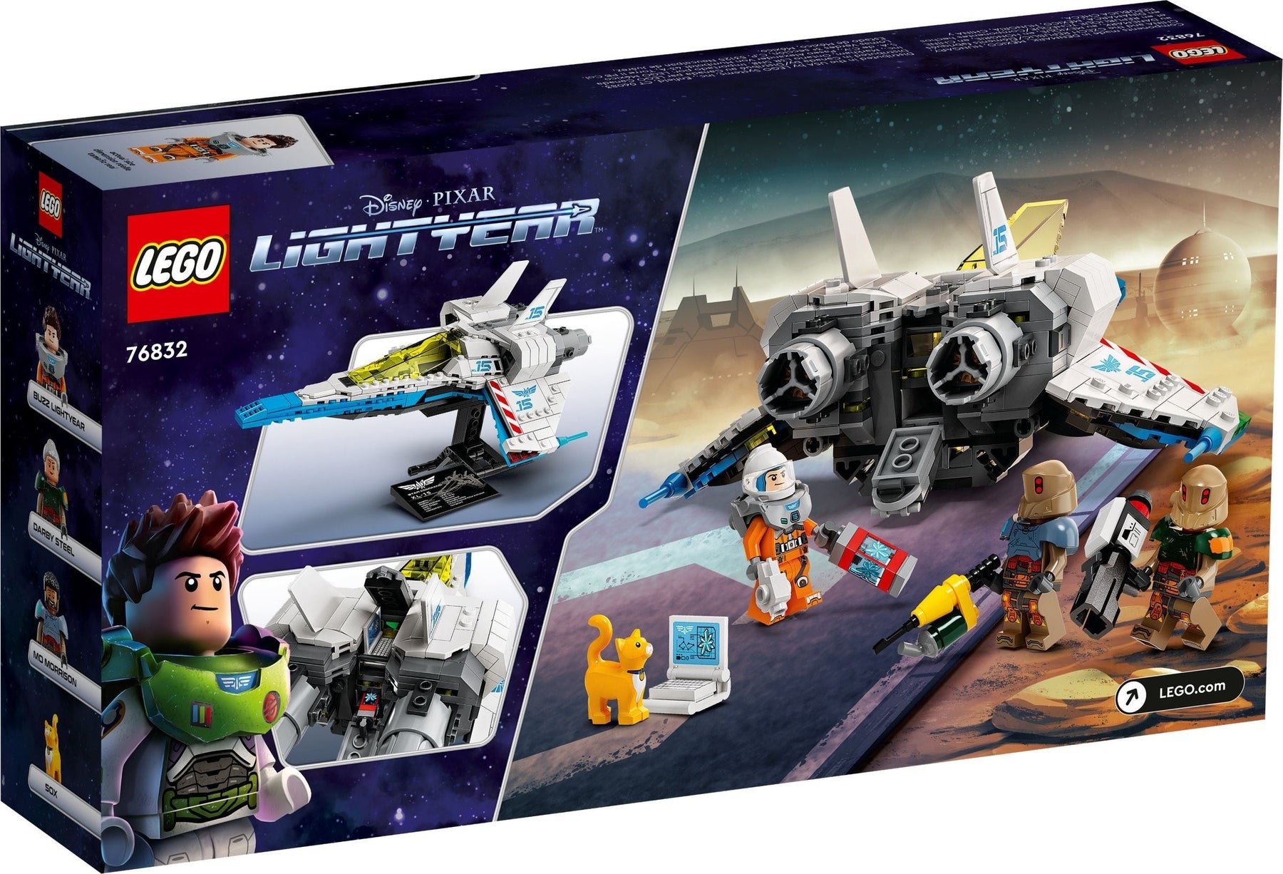 LEGO Disney 76832 Pixar’s Lightyear XL-15 Spaceship - SuperSaverAU - view 7