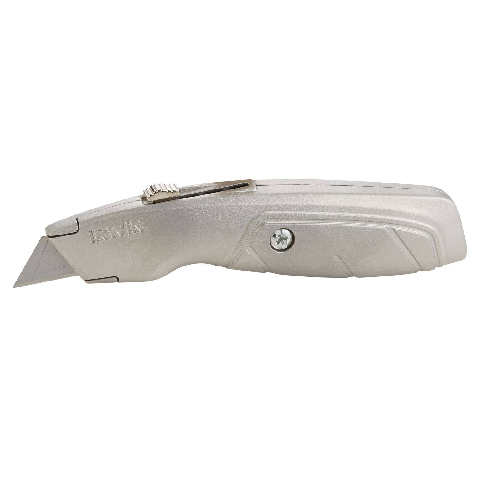 IRWIN Standard Retractable Utility Knife with Blade Storage