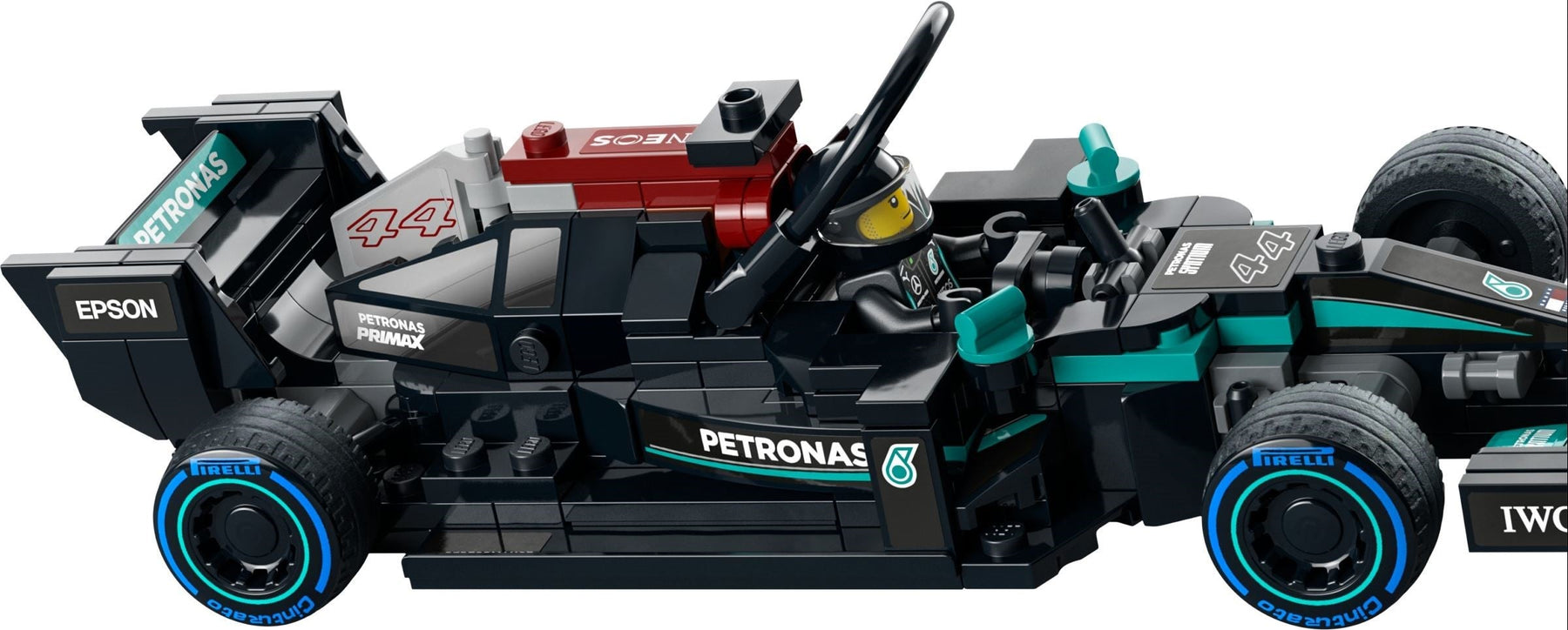 LEGO Speed Champions Mercedes AMG F1 W12 E Performance Project One 76909 - SuperSaverAU - view 6