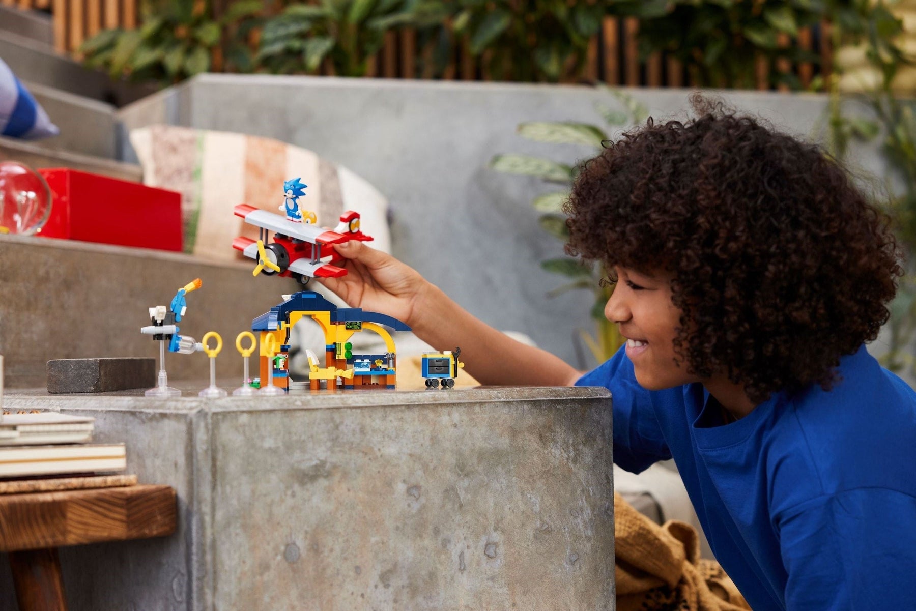 LEGO Sonic the Hedgehog Series 76991 Tails' Workshop and Tornado Plane- Auzzi Store