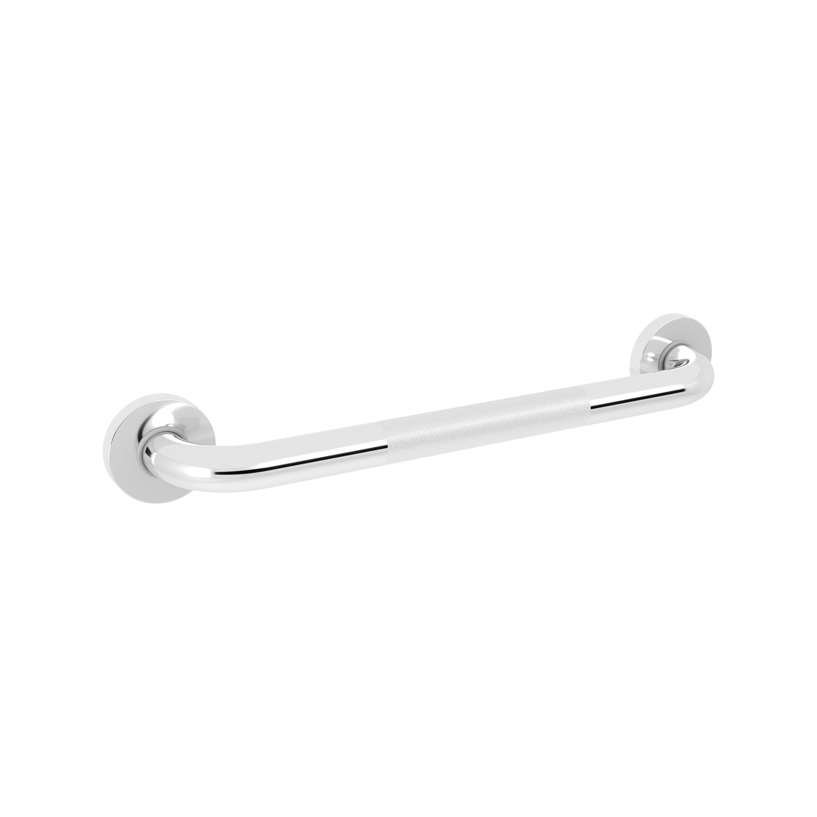 evekare 450mm Knurled Grab Rail - 32mm Stainless Steel 250kg AS1428.1