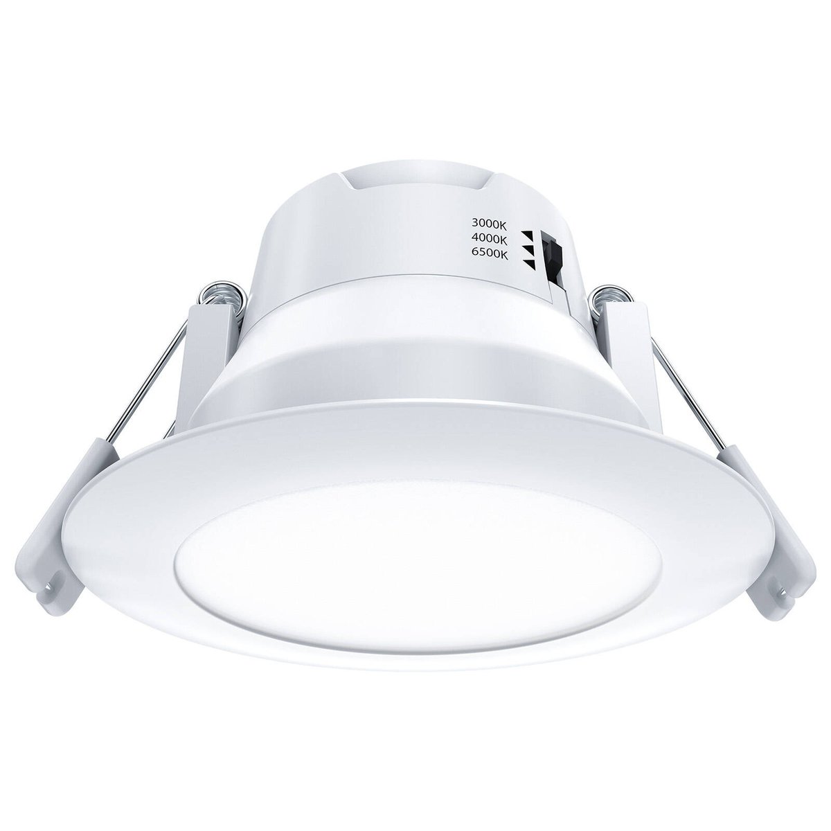 Arlec 6W Tri Colour Dimmable LED Downlight - 107mm - White - Easy Installation - SuperSaverAU - view 2