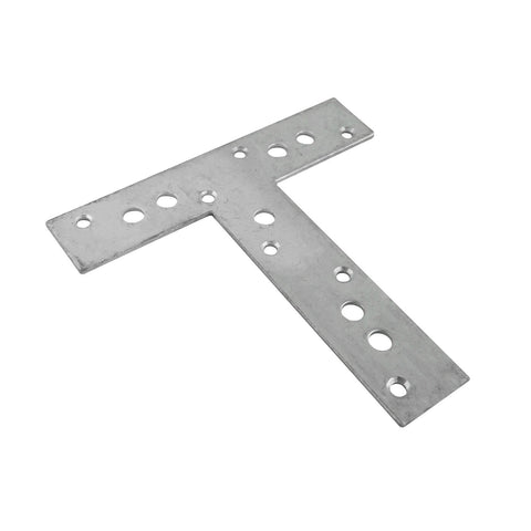 Carinya 190 x 190 x 40 x 3.5mm Zinc Plated Steel T-Shape Mending Plate