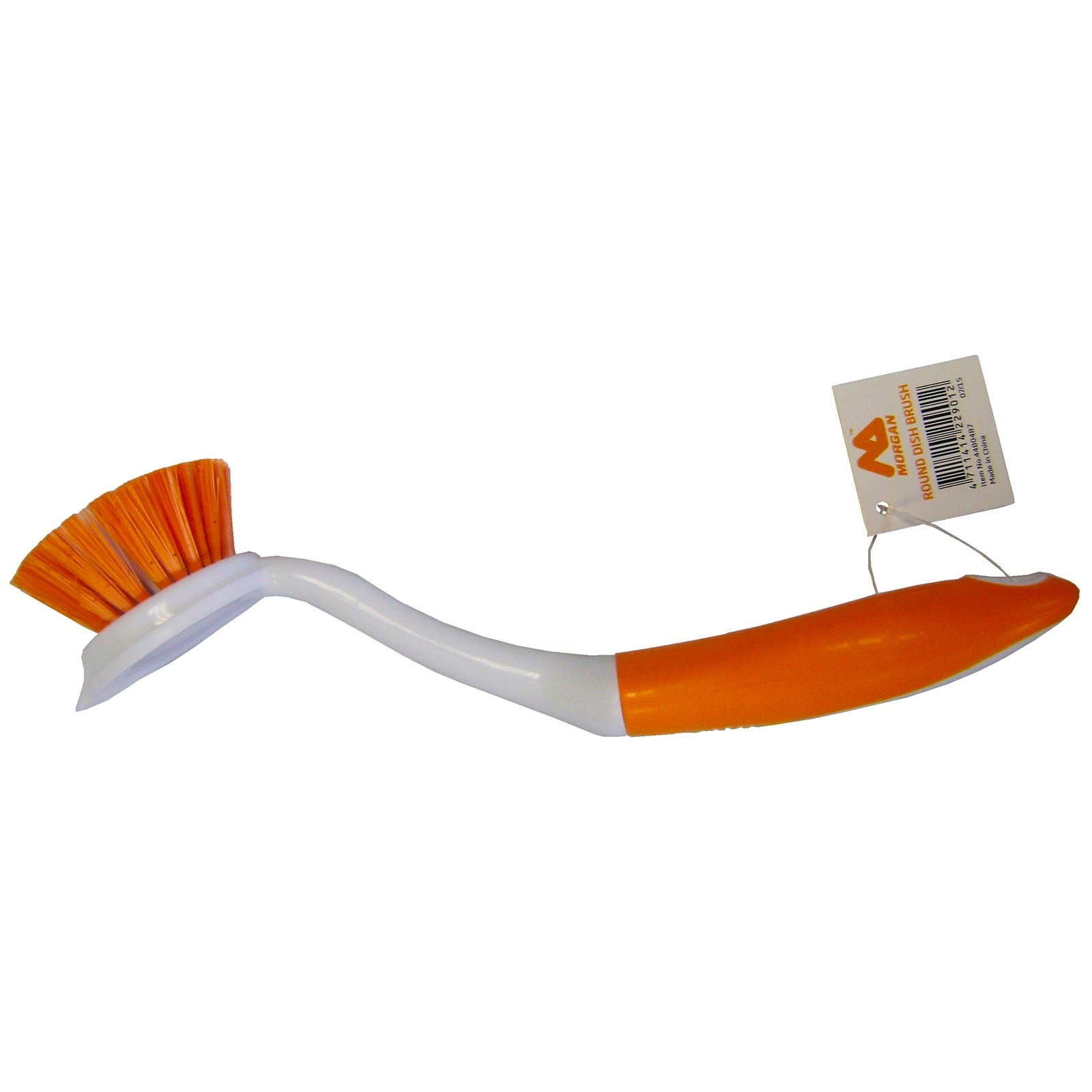 Morgan Round Dish Brush, 60mm Rounded Head, Soft-Grip PP