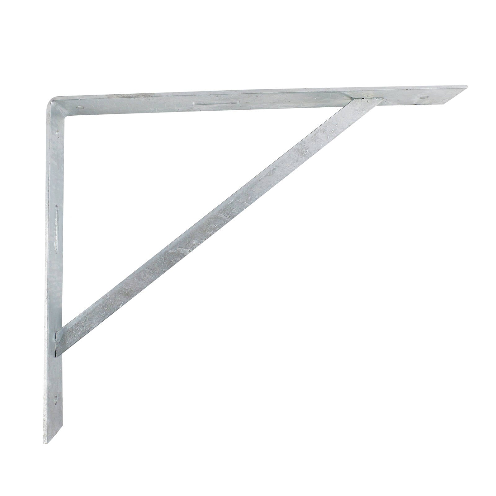 Carinya 500 x 400mm Galvanised Steel Heavy Duty Straight Stay Bracket 200kg