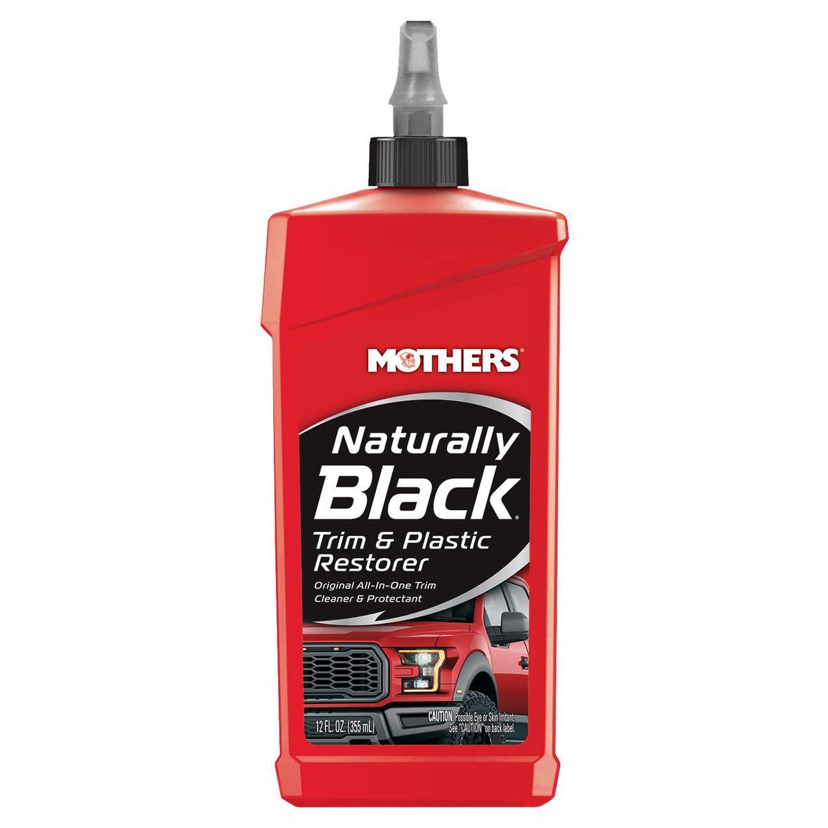 Mothers Naturally Black Trim and Plastic Restorer - 355ml Gel - Black - Cleans & Protects - SuperSaverAU - view 1