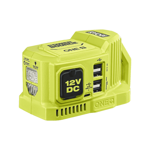 Ryobi 18V 120W ONE+ Battery Power Source R18BT12V with DC & USB Outlets