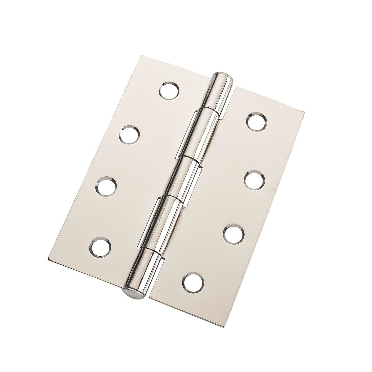 Lane Butt Hinge - 100mm - Polished Chrome - Loose Pin - 20 Pack - SuperSaverAU - view 1